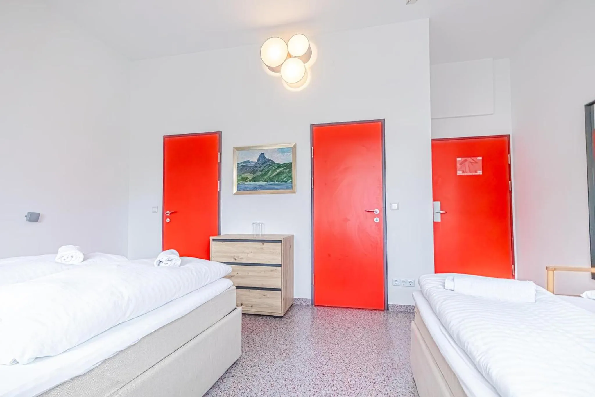 Bedroom, Bed in Hotel Astral Vienna