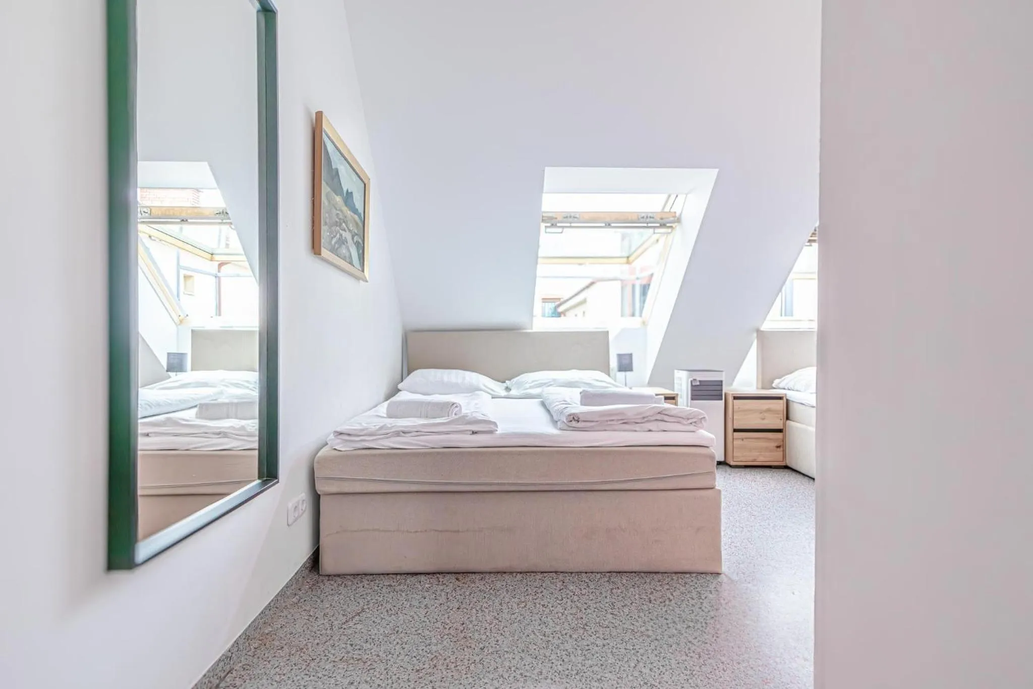 Bedroom, Bed in Hotel Astral Vienna