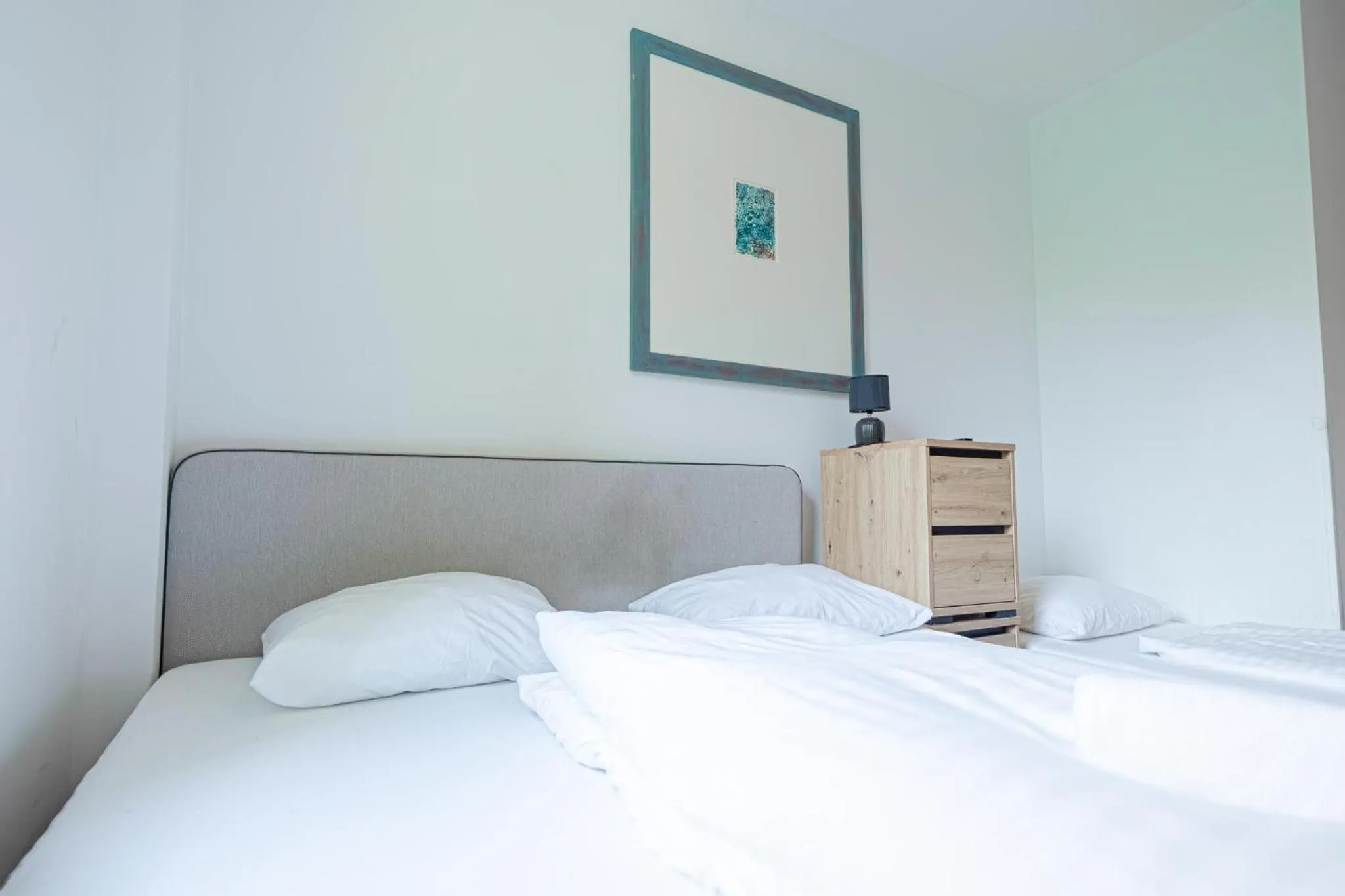 Bed in Hotel Astral Vienna