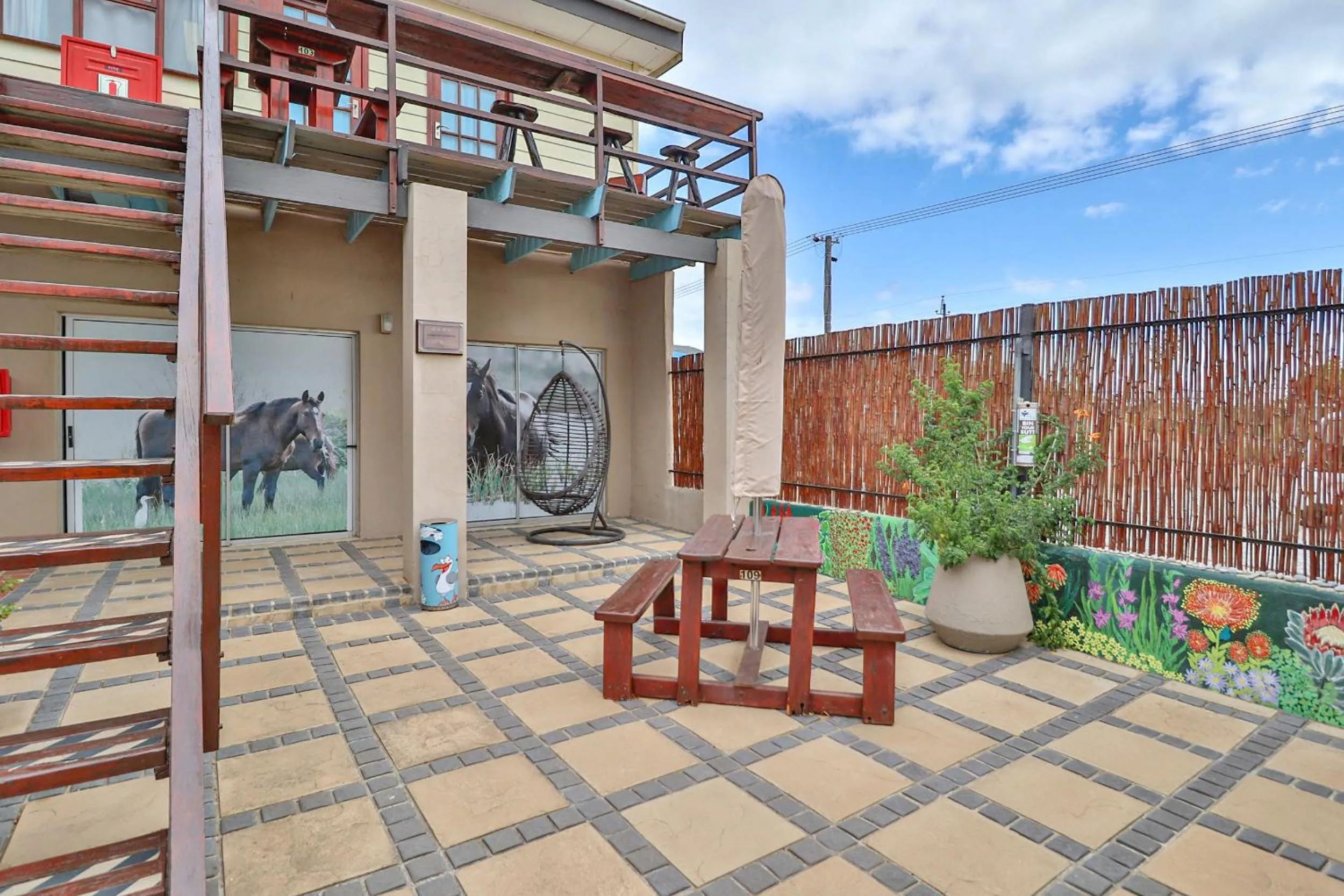 Property building in Fisherhaven Travellers Lodge