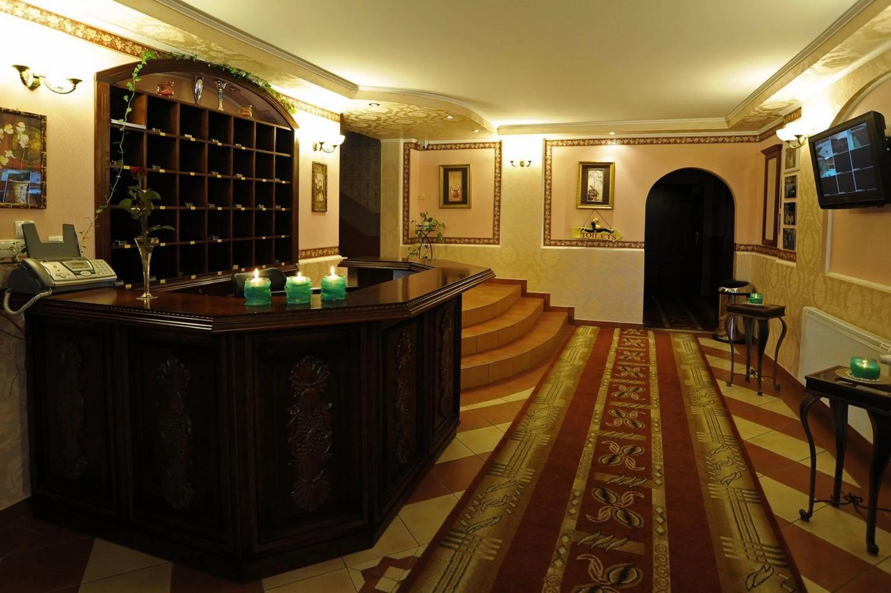 Lobby or reception in Gościniec Willa Sandra