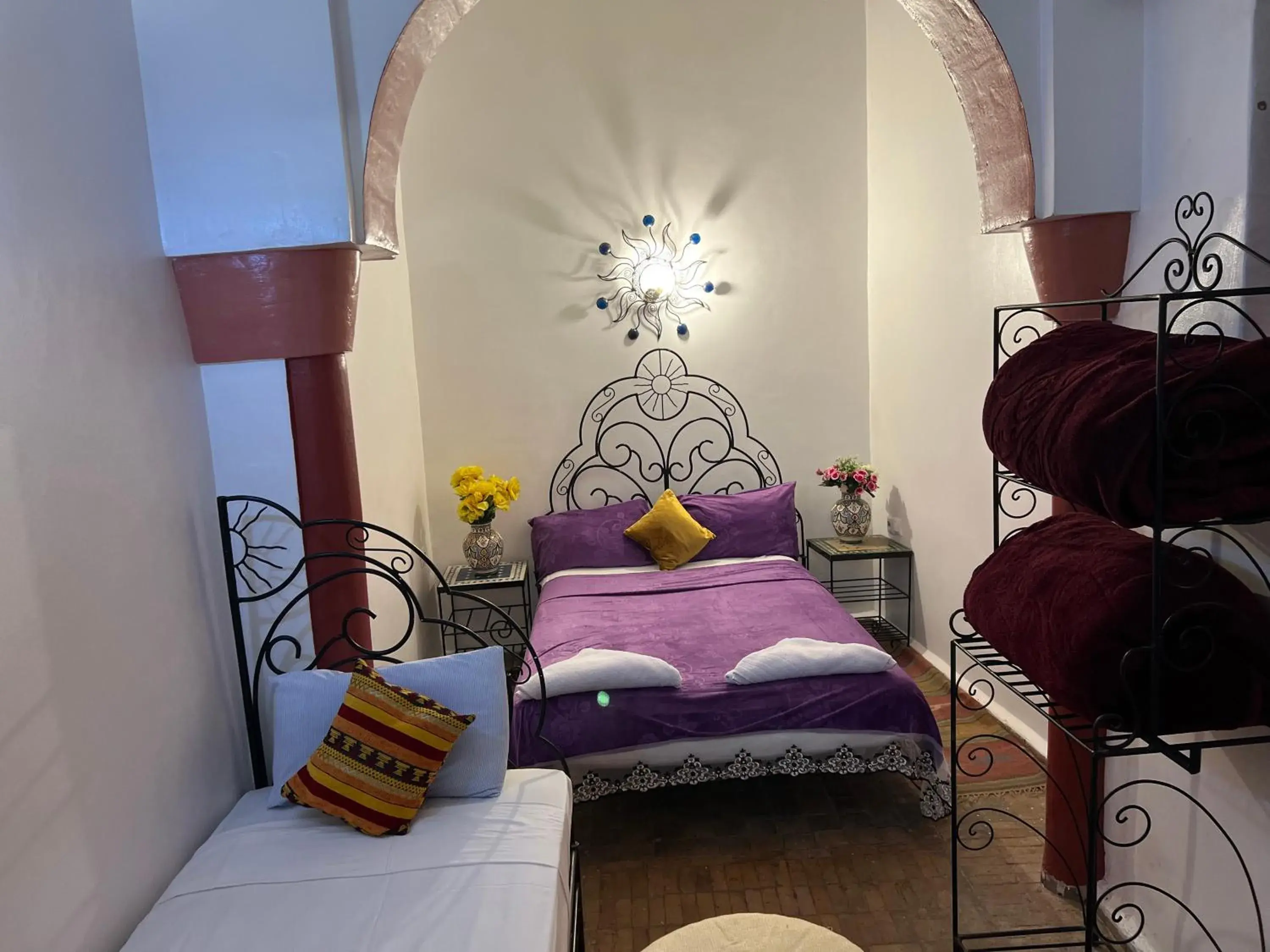 Triple Room with Private Bathroom in Riad Douja Triple Room with Private Bathroom in Riad Douja