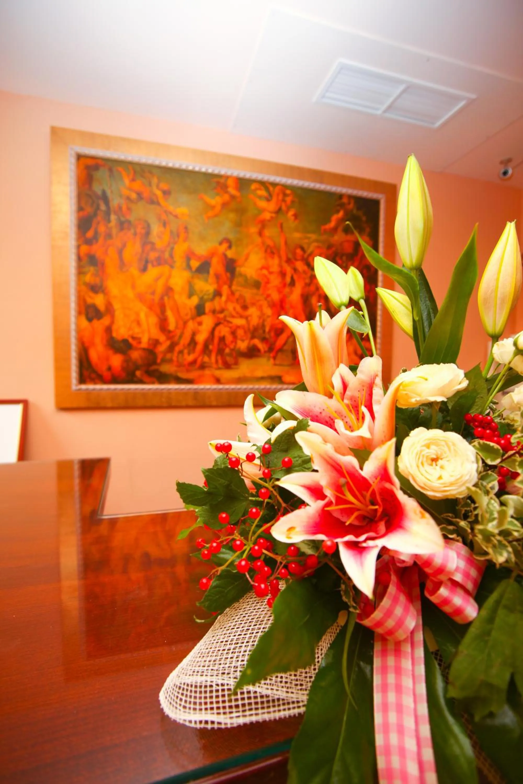 Lobby or reception in Hotel Ristorante Al Duca