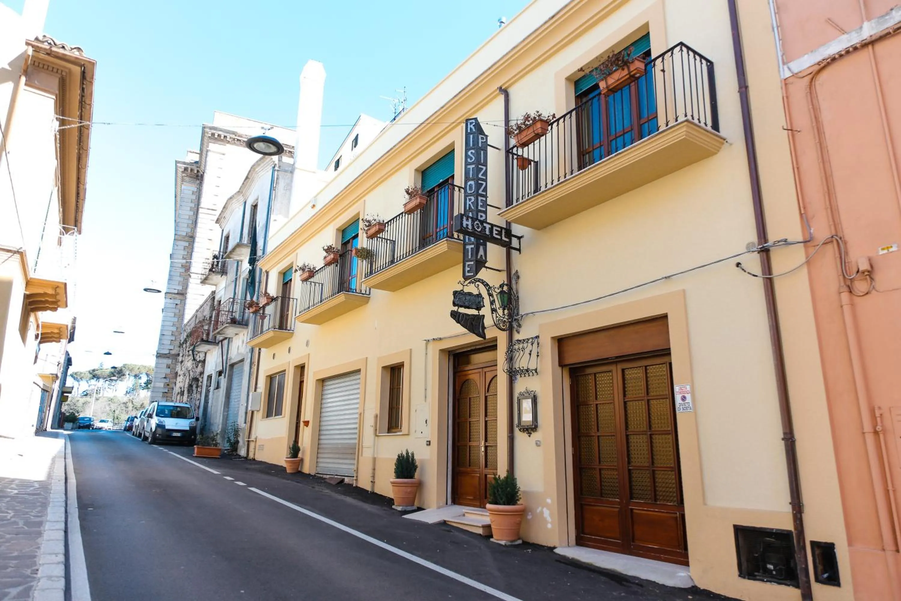 Property building in Hotel Ristorante Al Duca