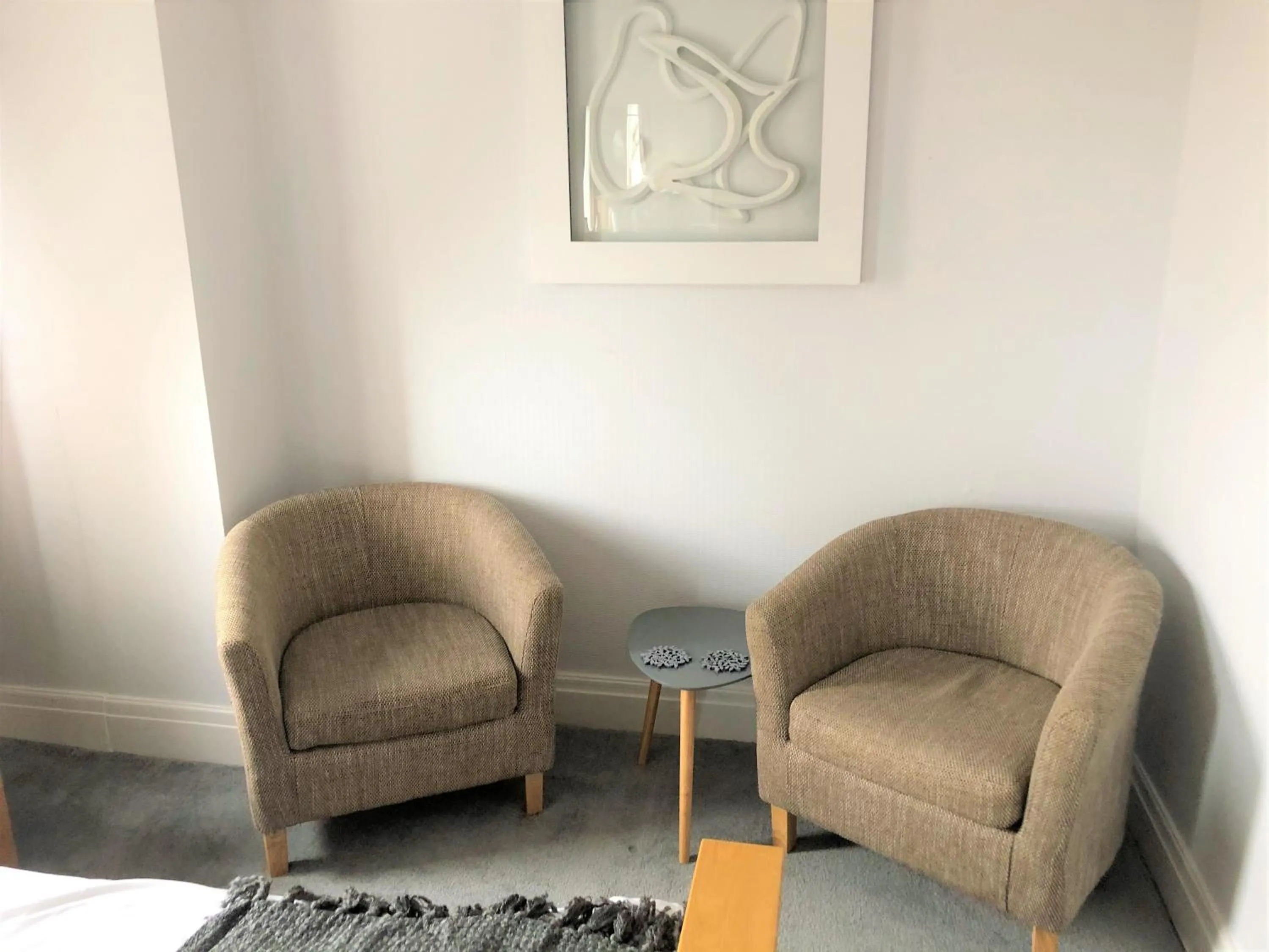 Seating area in The Fossil Tree Hotel