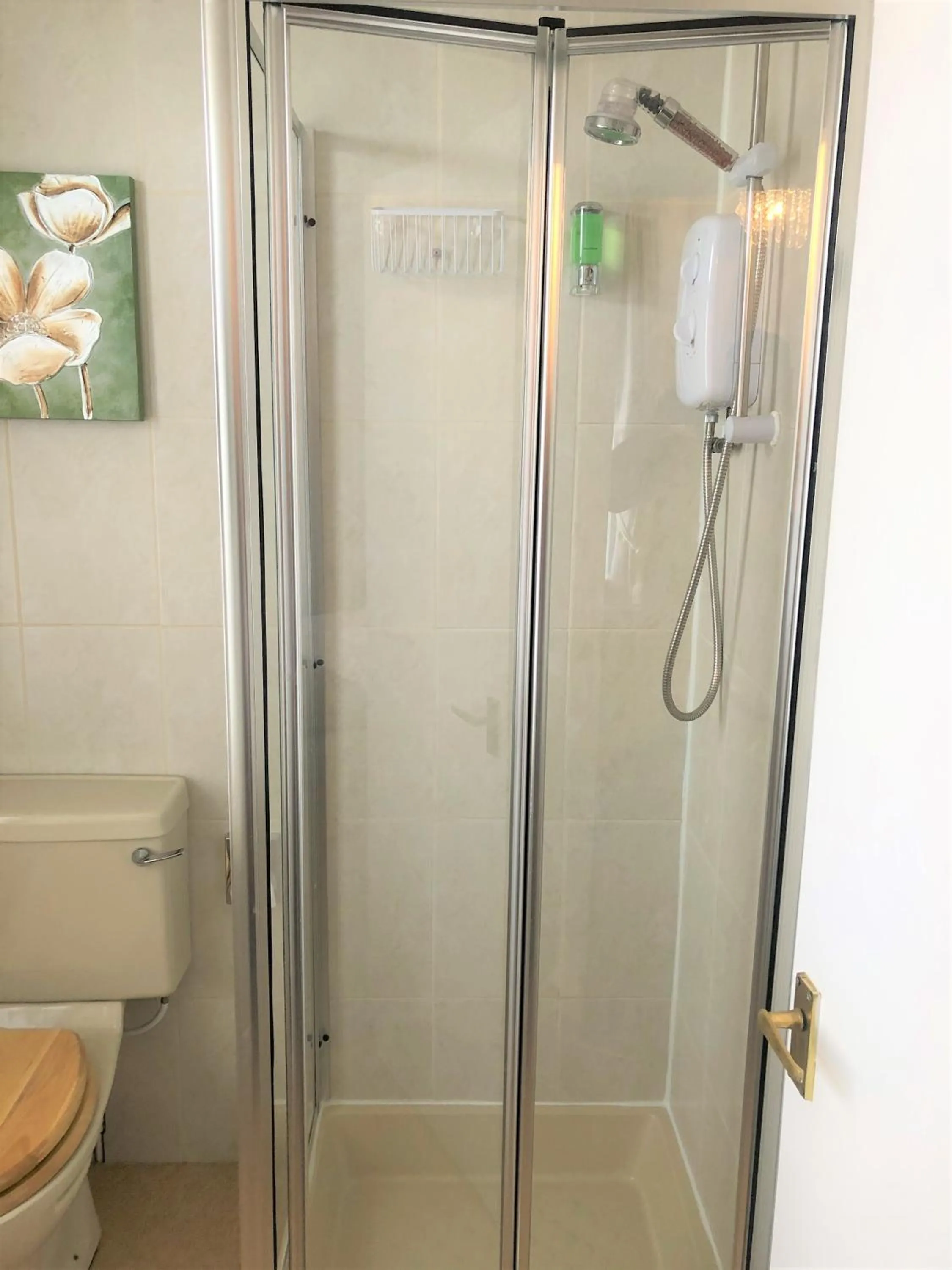 Shower in The Fossil Tree Hotel