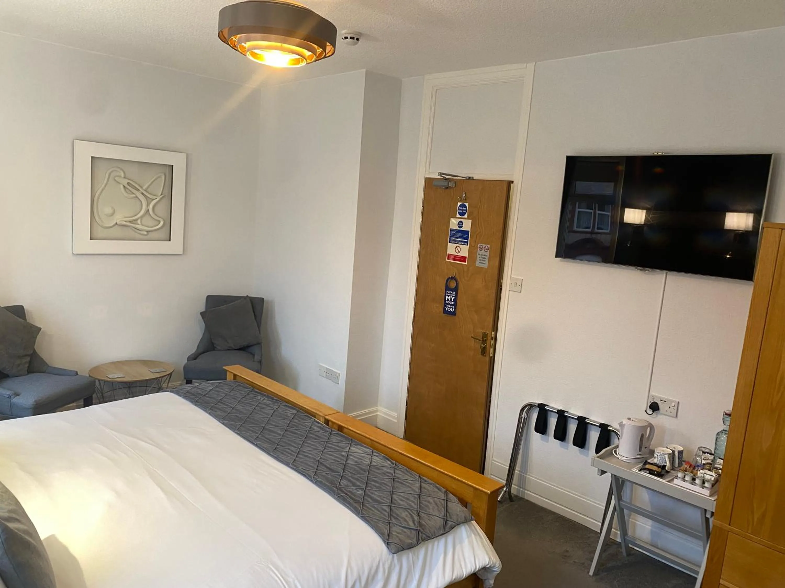 TV and multimedia, Bed in The Fossil Tree Hotel