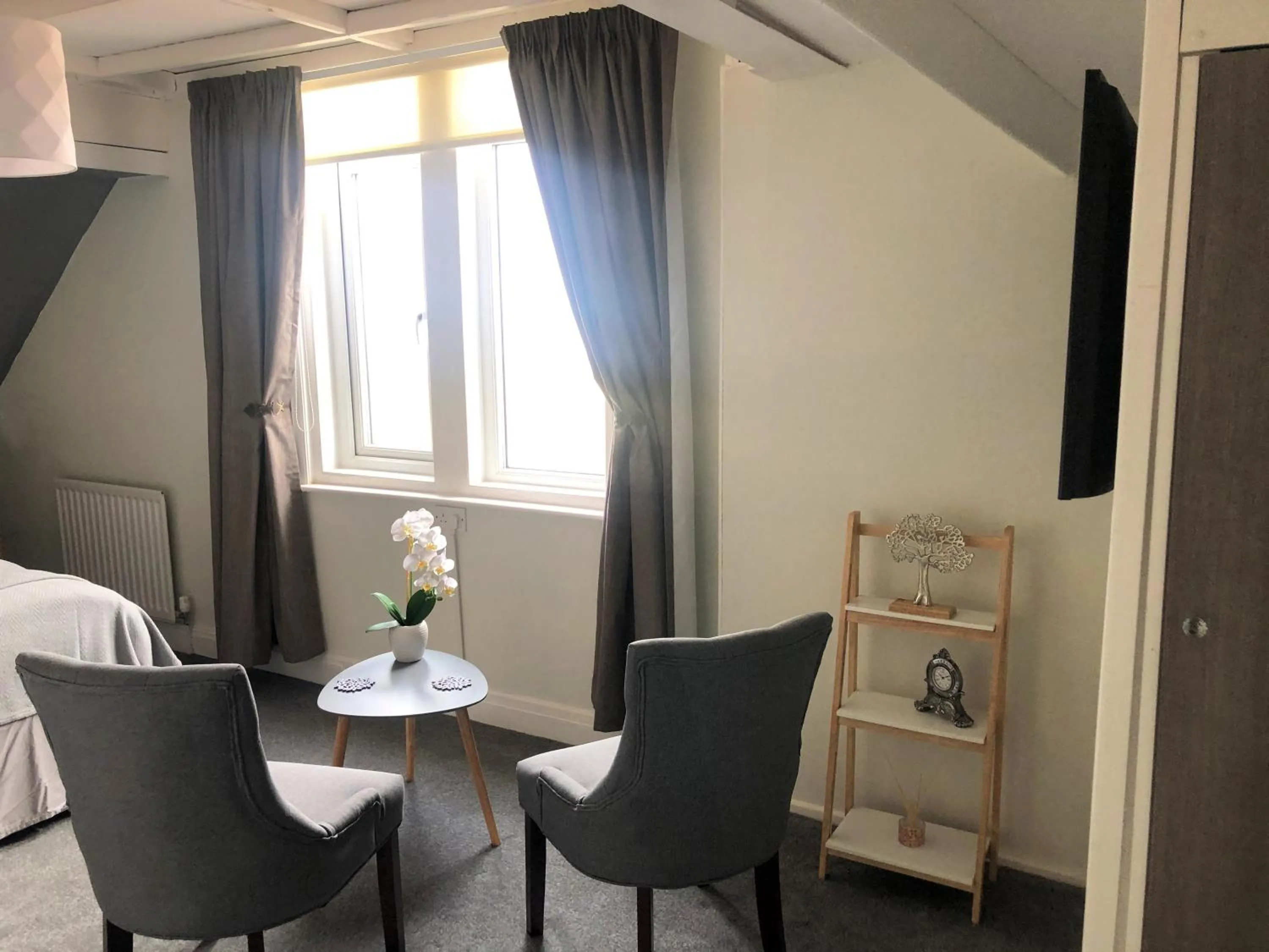 Seating area in The Fossil Tree Hotel