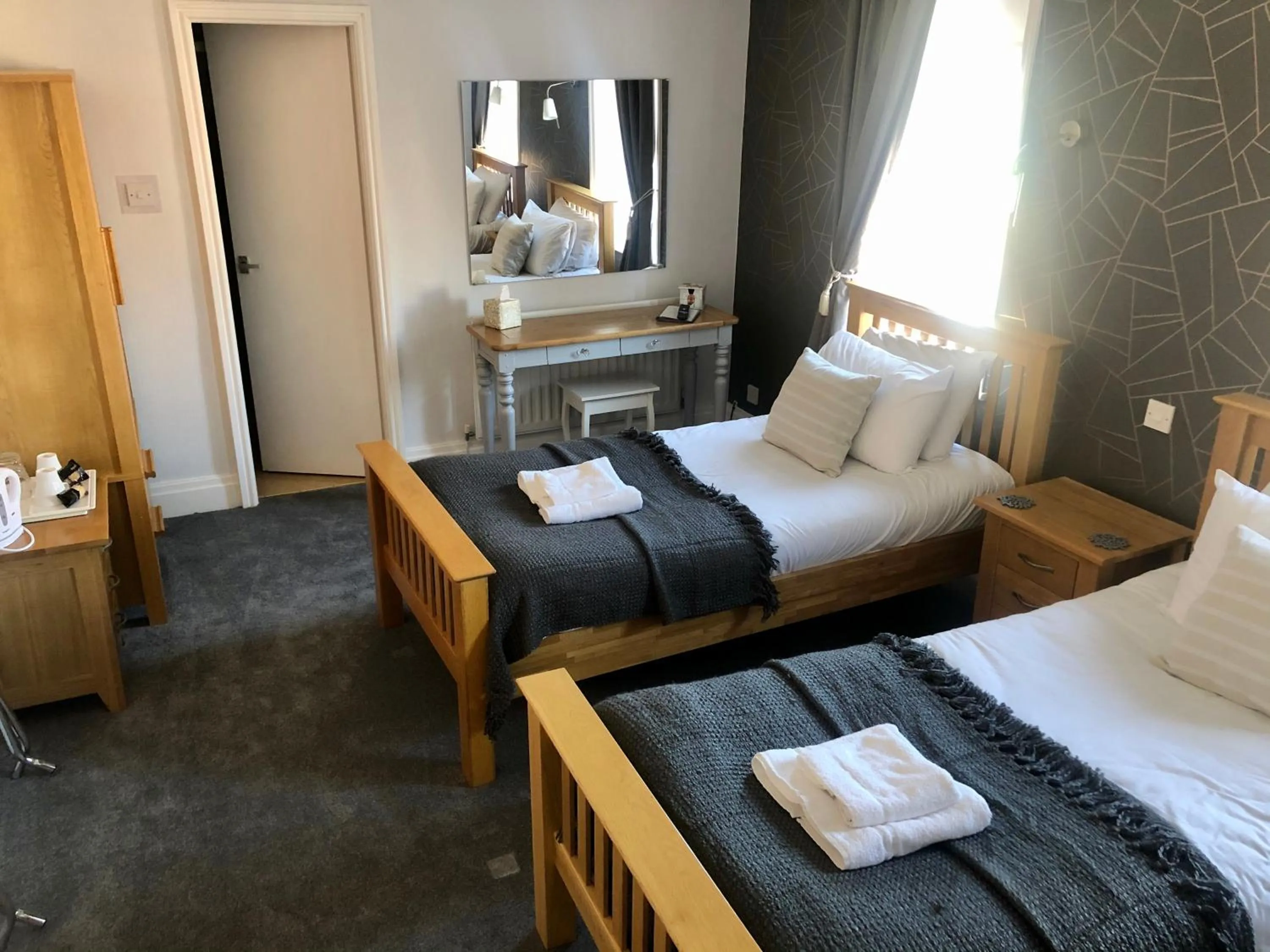 Bed in The Fossil Tree Hotel