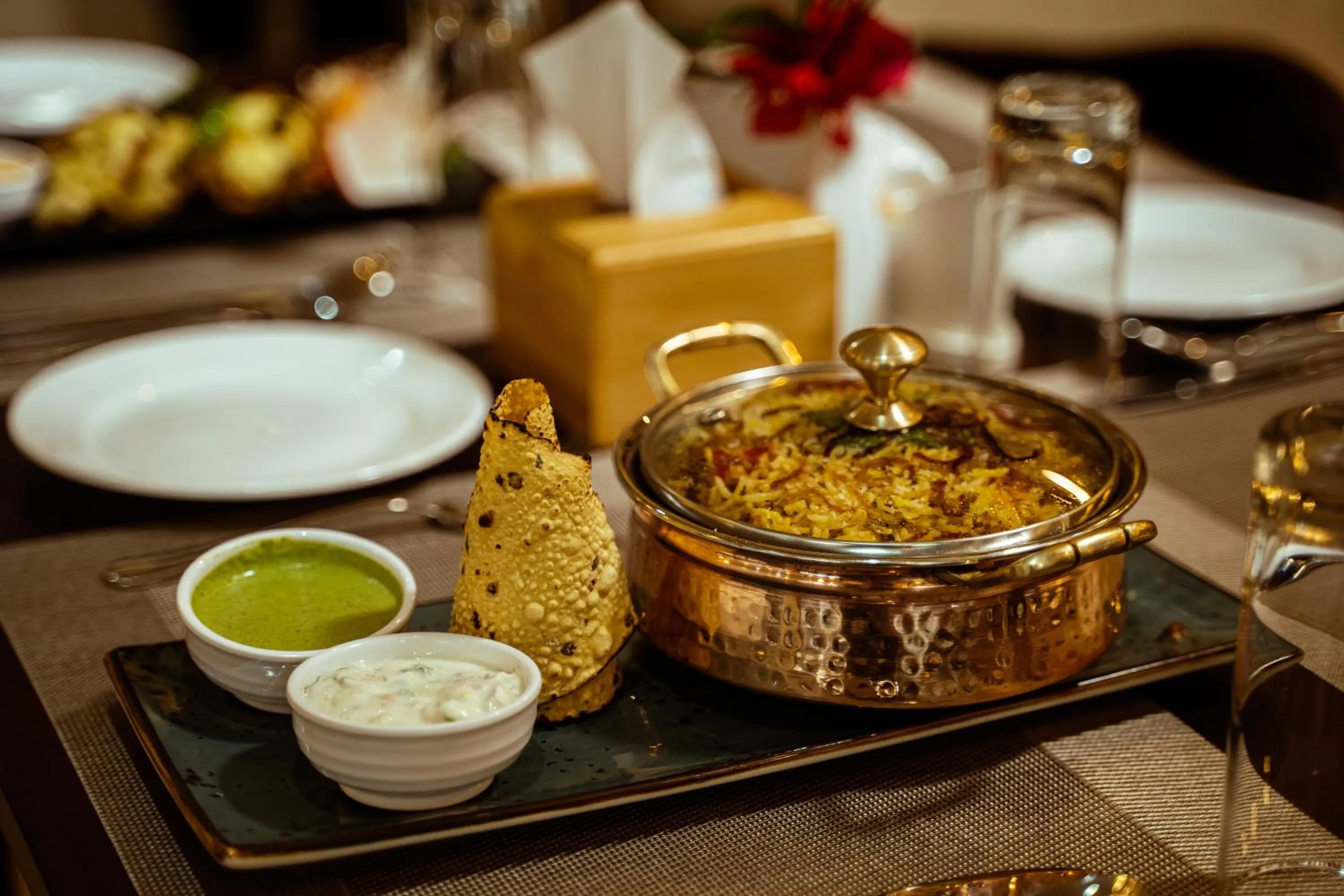 Food in Hotel Black Diamond - Inside Airport