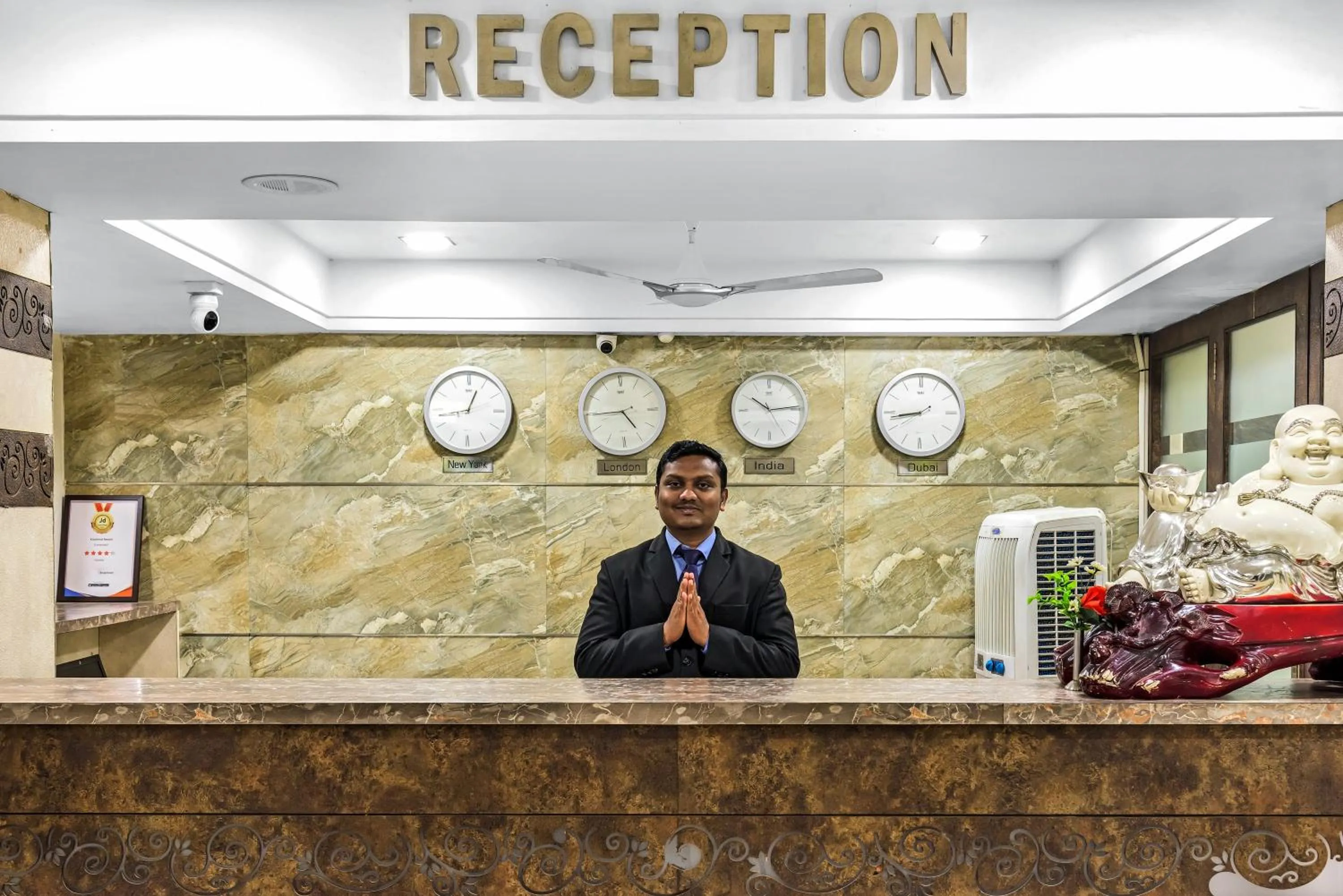 Lobby or reception in Krushnai Resort