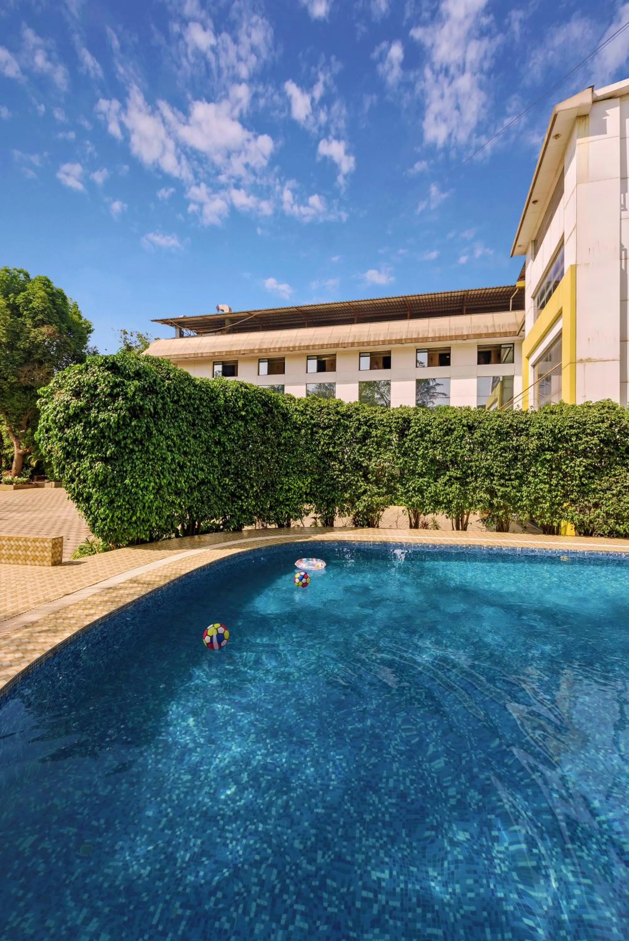 Swimming pool in Krushnai Resort