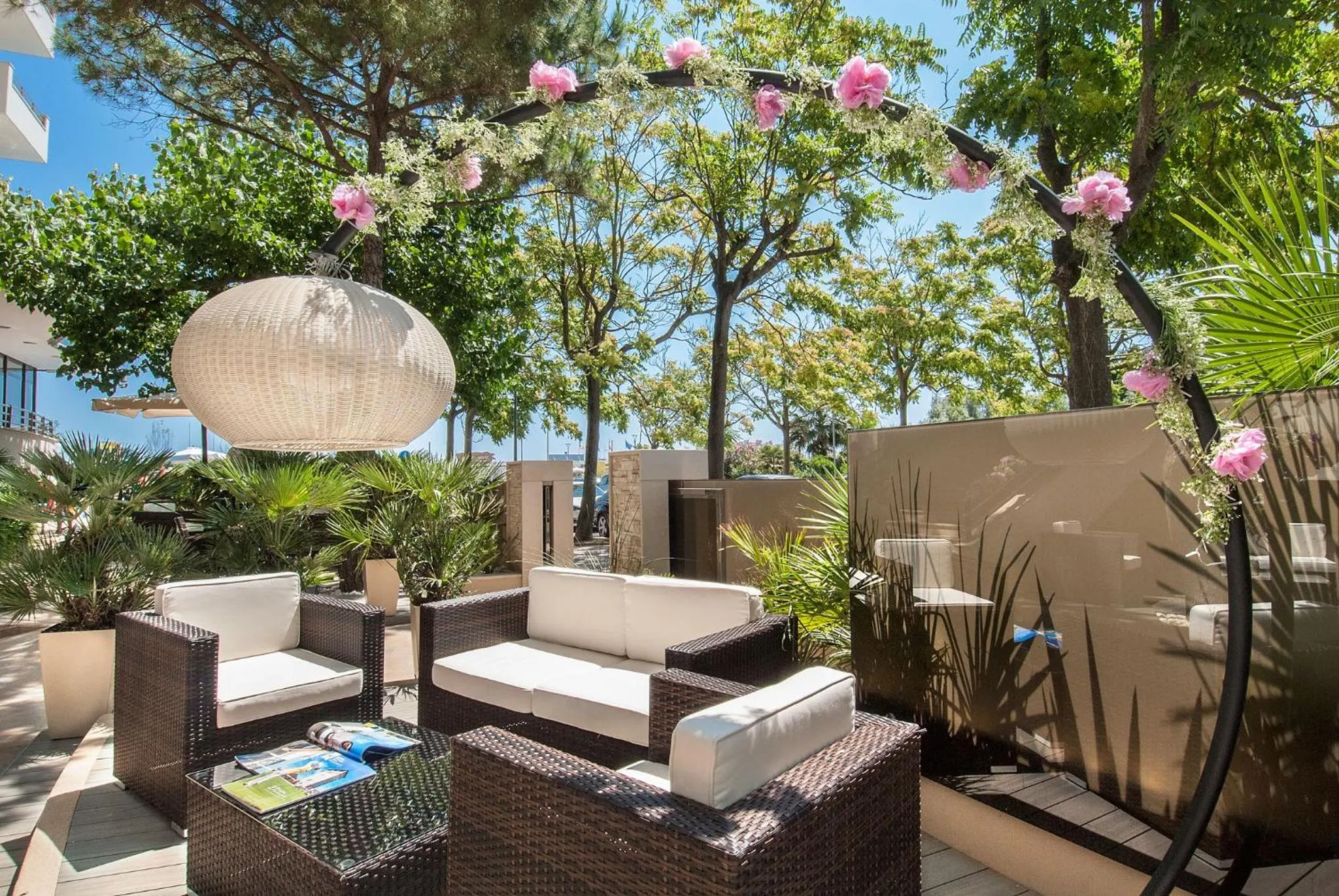 Garden in Hotel Mazzanti