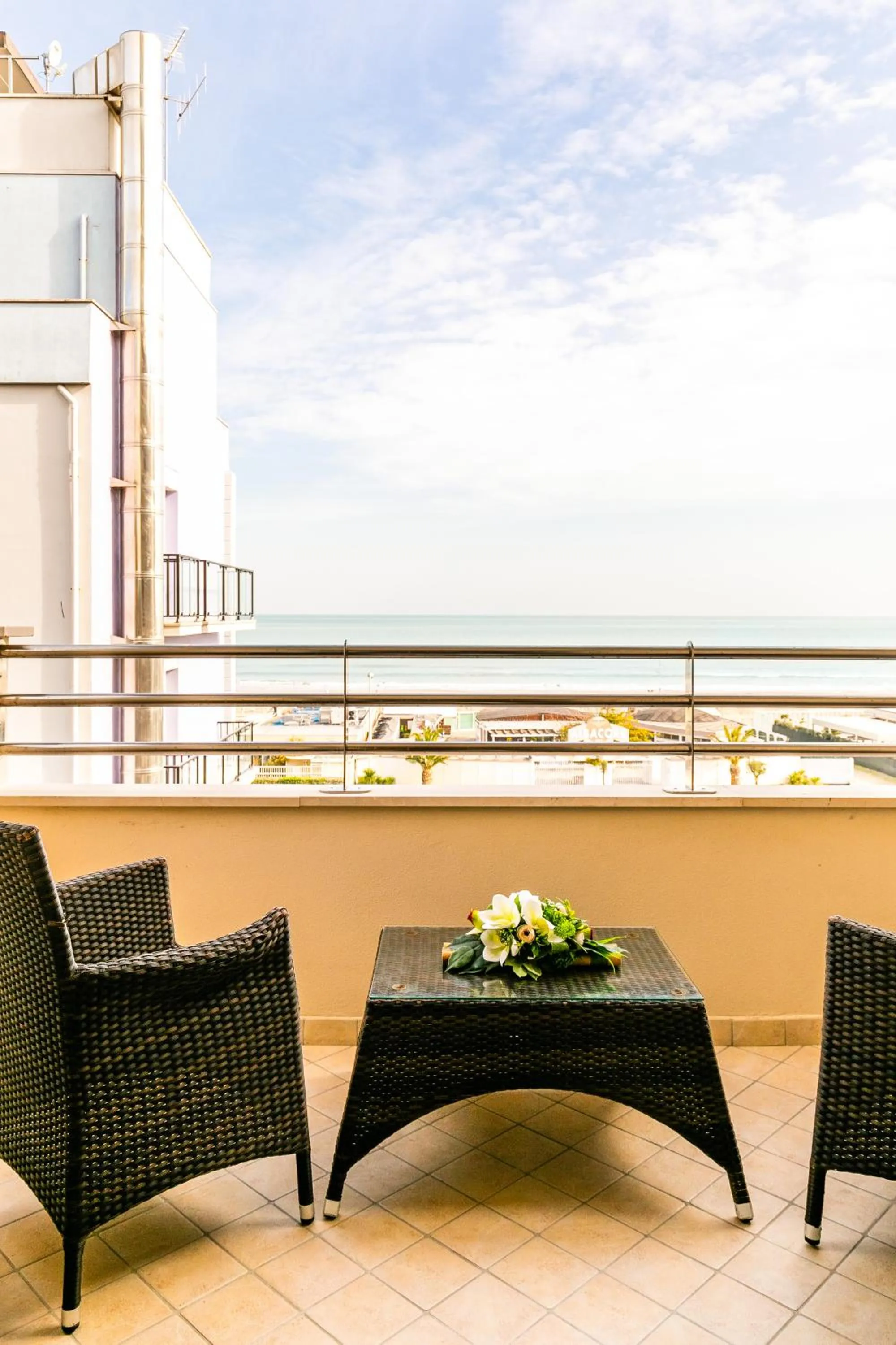 Balcony/Terrace in Hotel Mazzanti