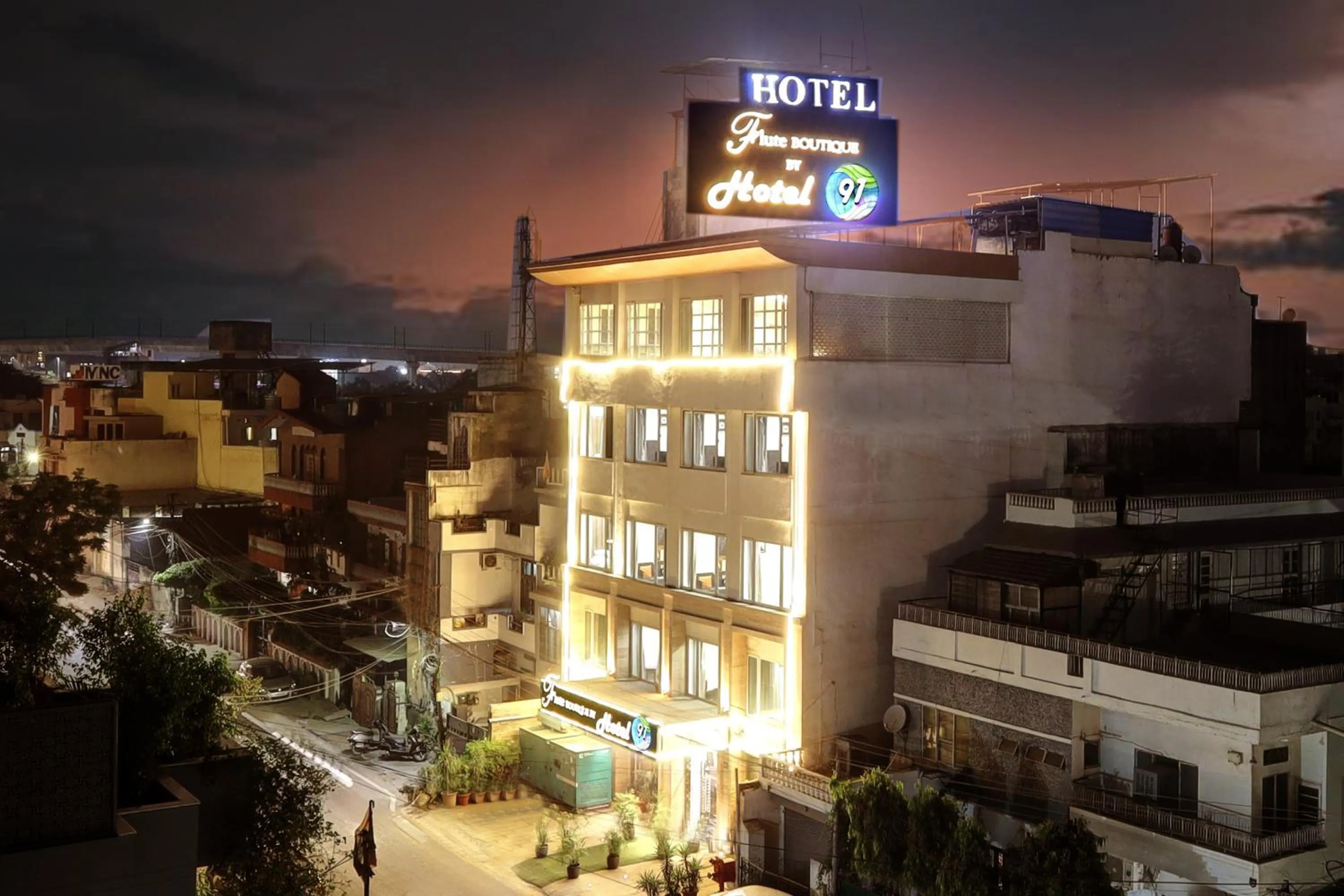 Property building in Flute Boutique by Hotel 91
