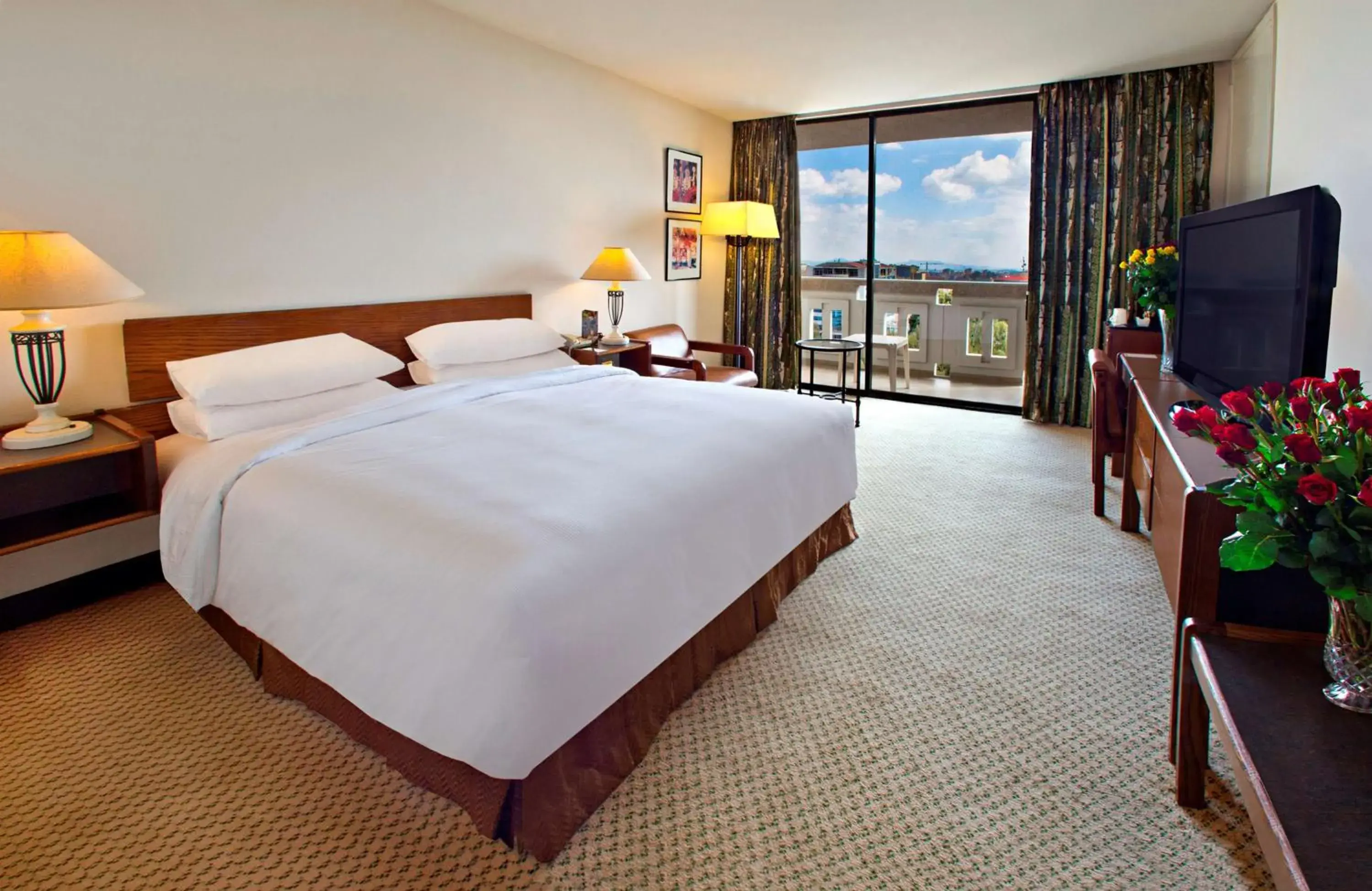 King Guest Room with Garden View in Hilton Addis Ababa King Guest Room with Garden View in Hilton Addis Ababa