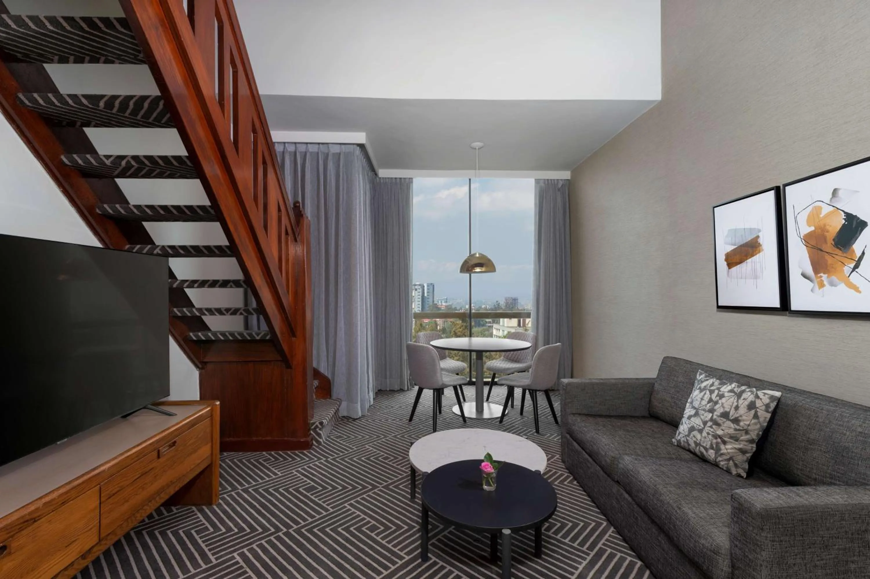 Living room in Hilton Addis Ababa