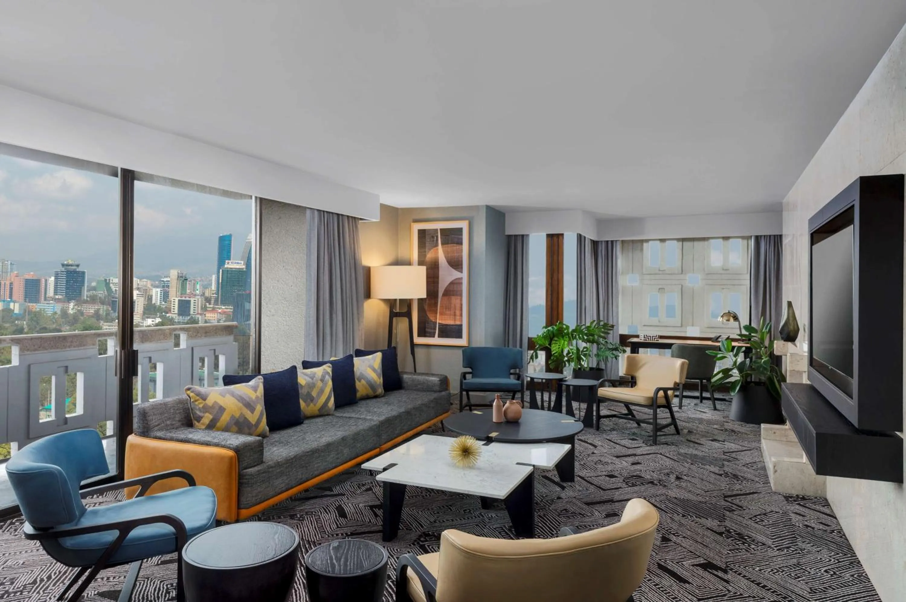 Living room in Hilton Addis Ababa