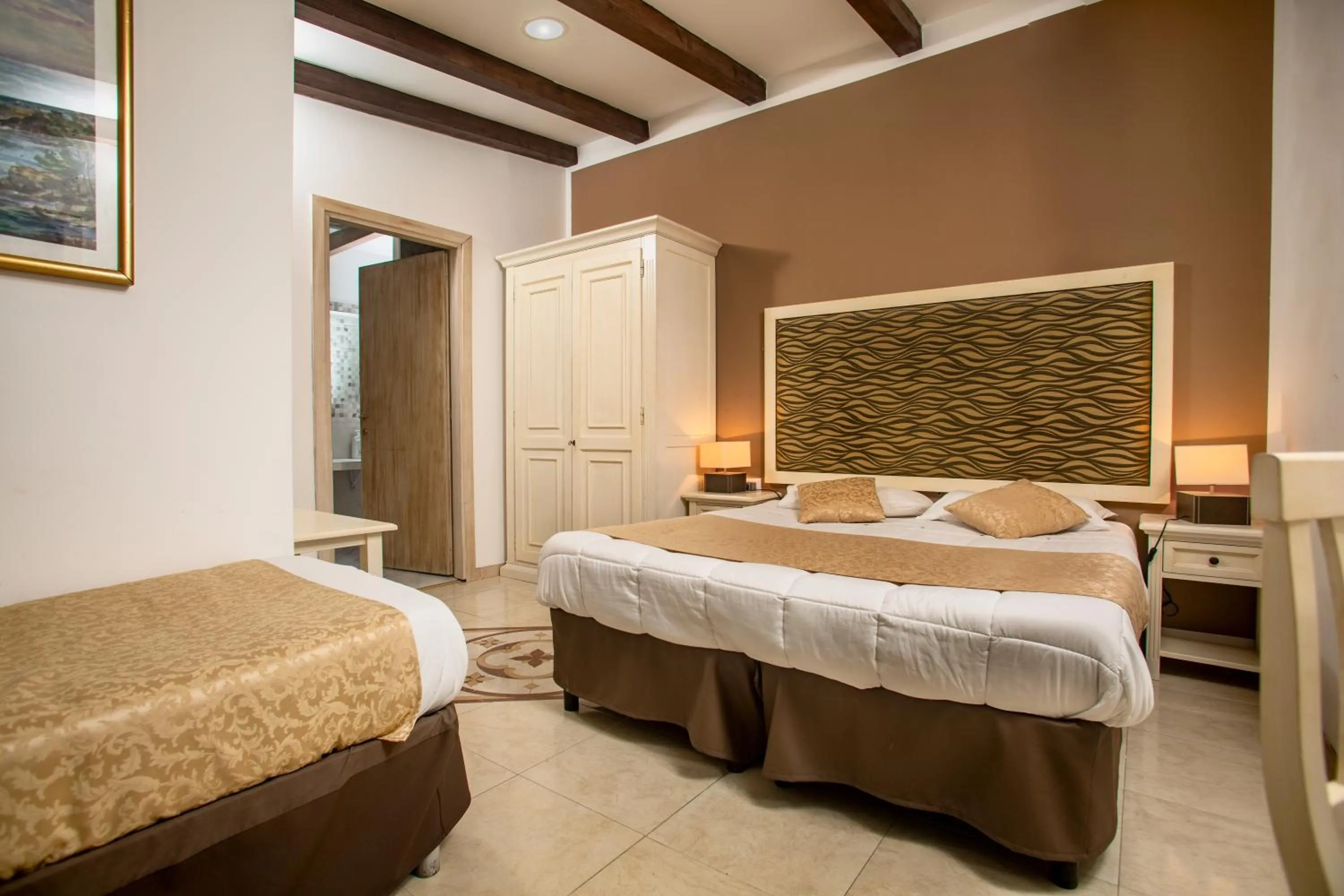 Bed in Locanda Domus De Vida