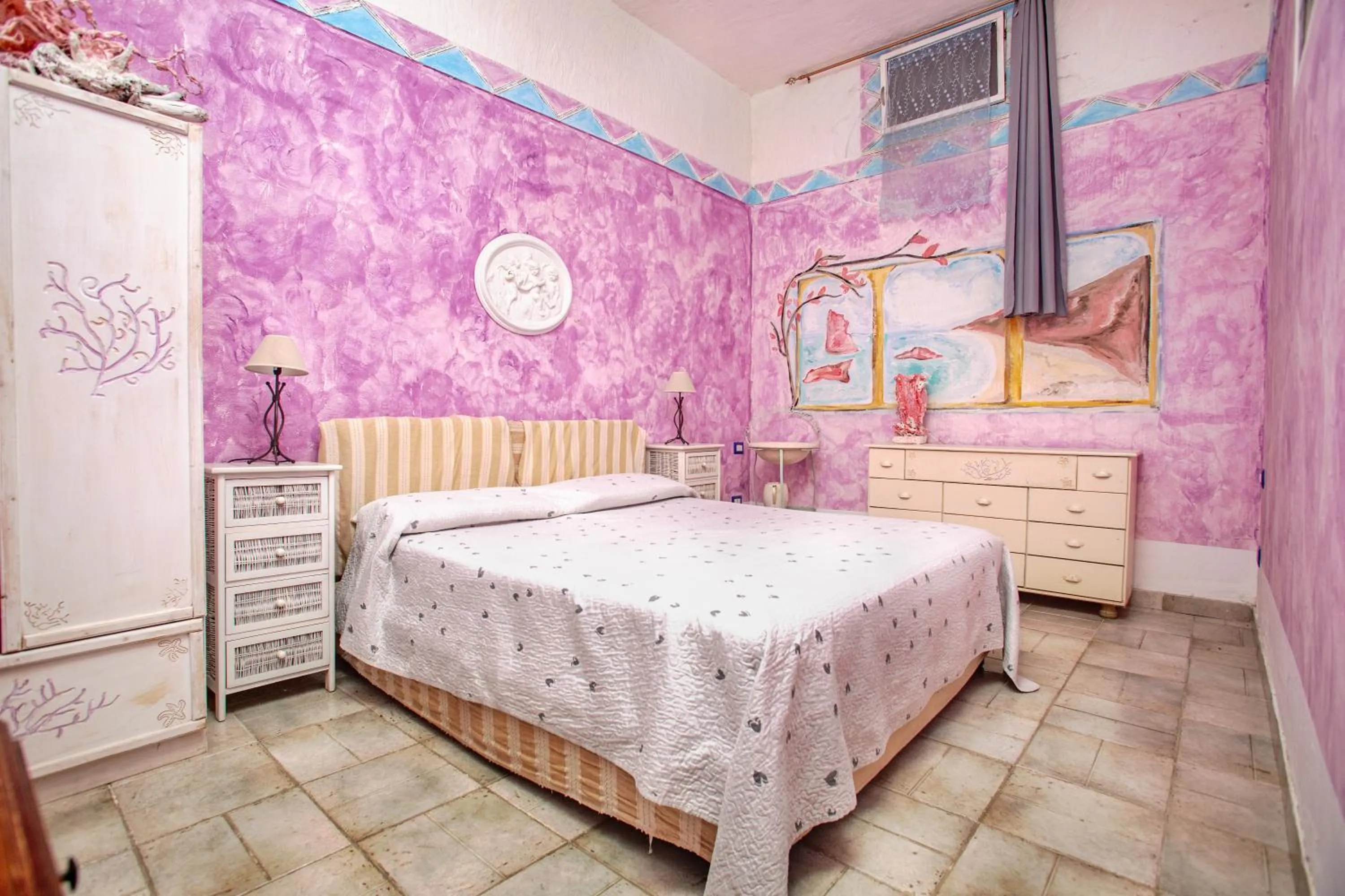 Bed in Locanda Domus De Vida