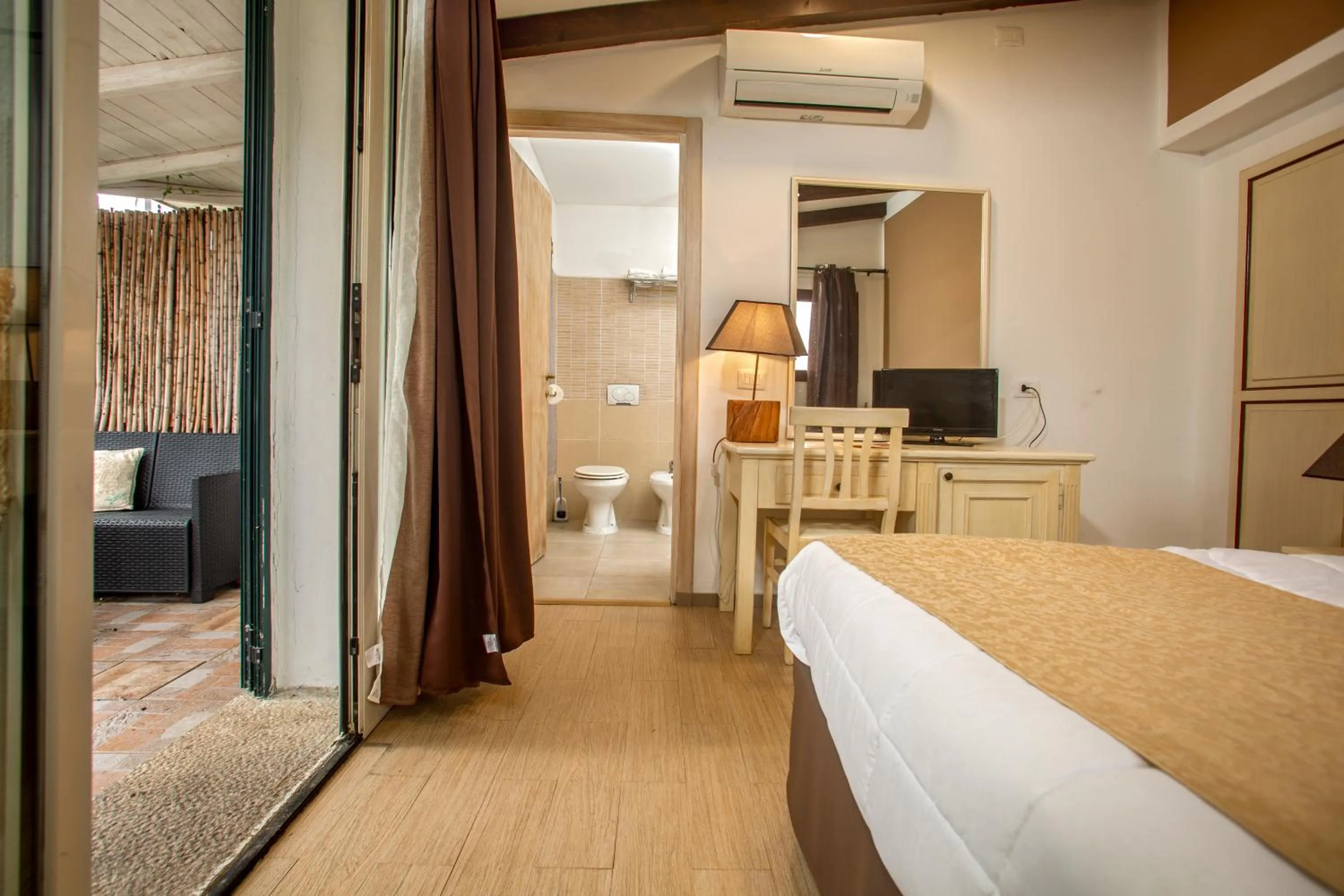 Bed in Locanda Domus De Vida