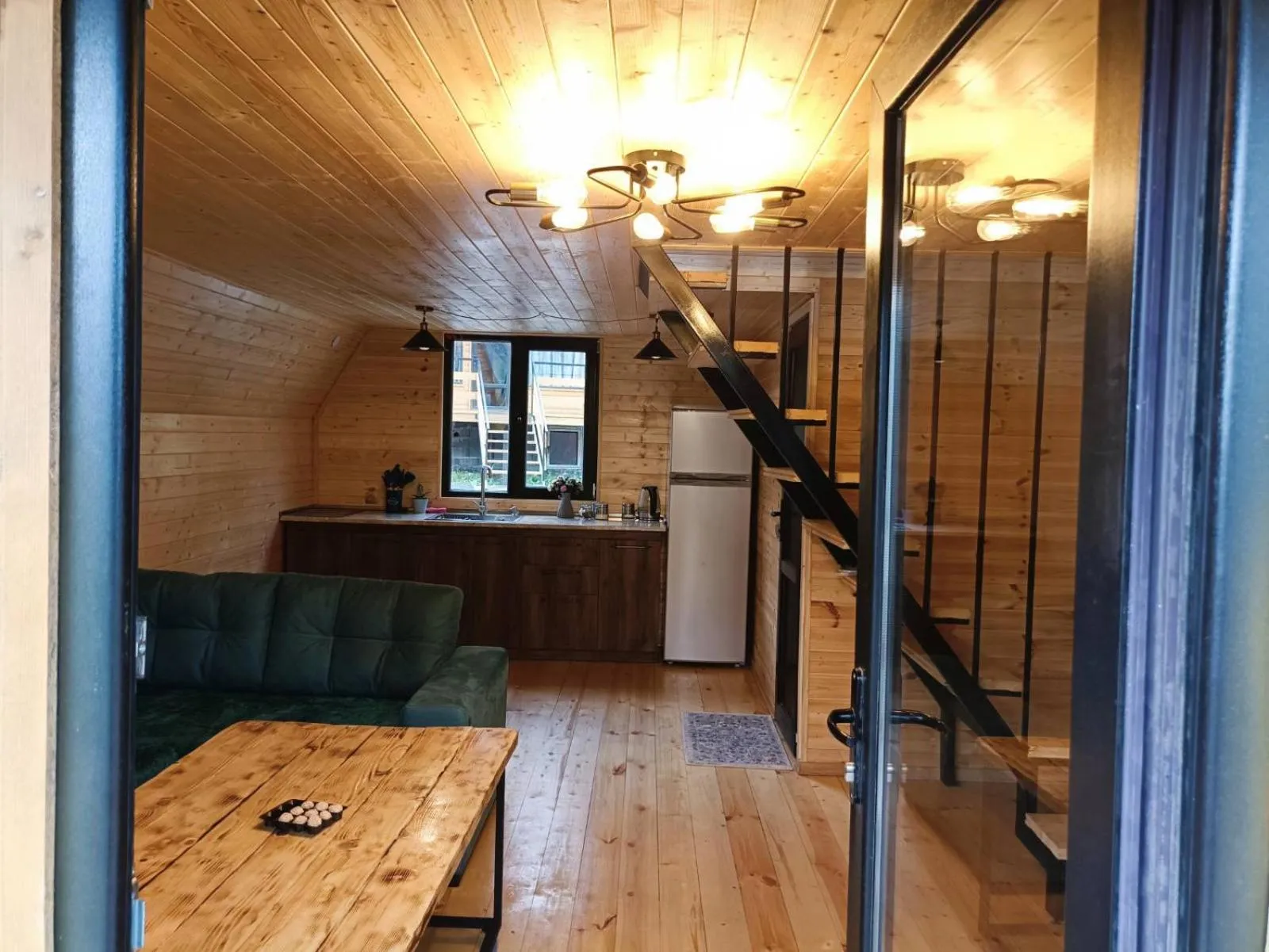 Kitchen or kitchenette in Kazbegi Folk Cottages