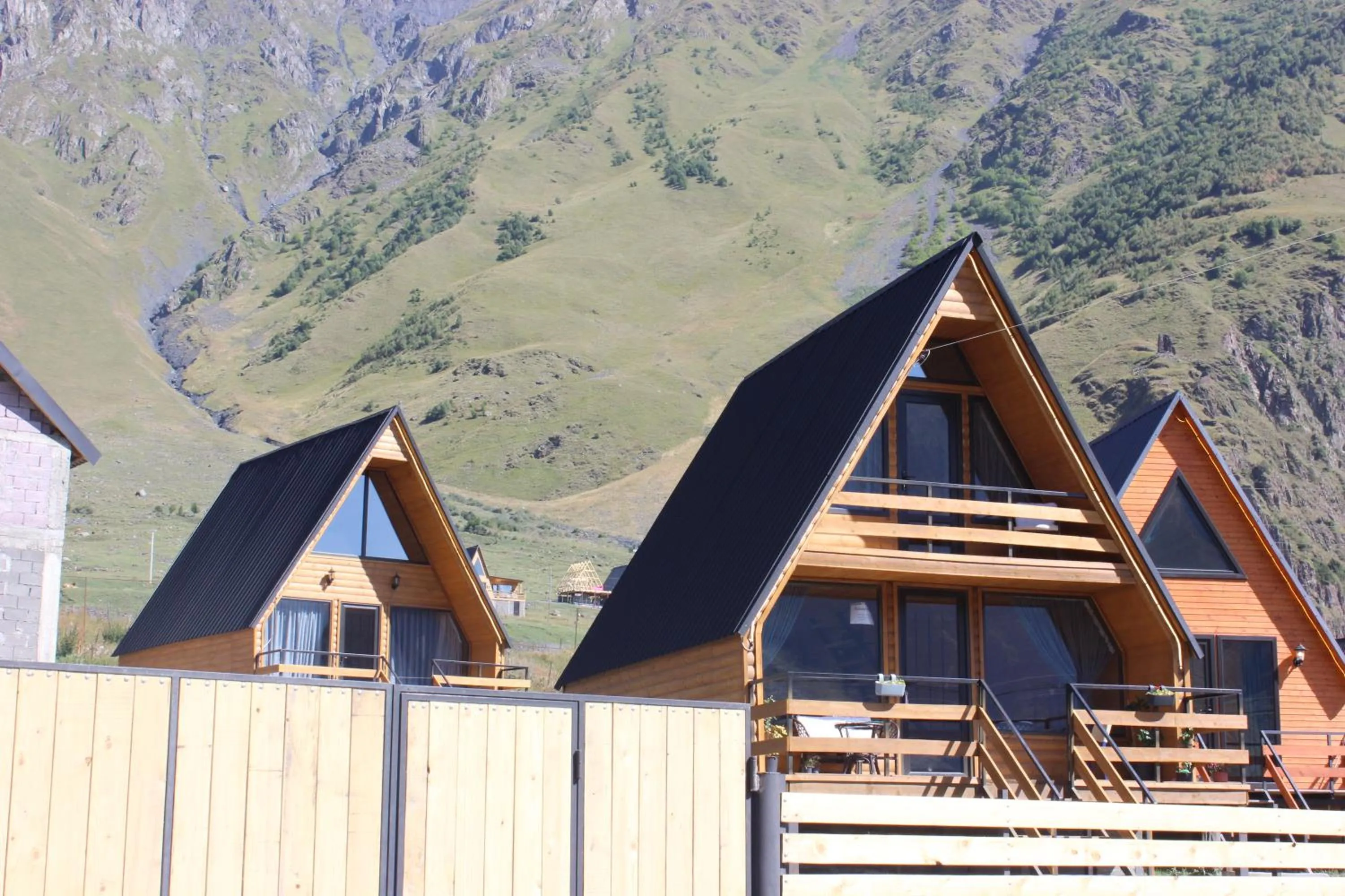 Property building in Kazbegi Folk Cottages