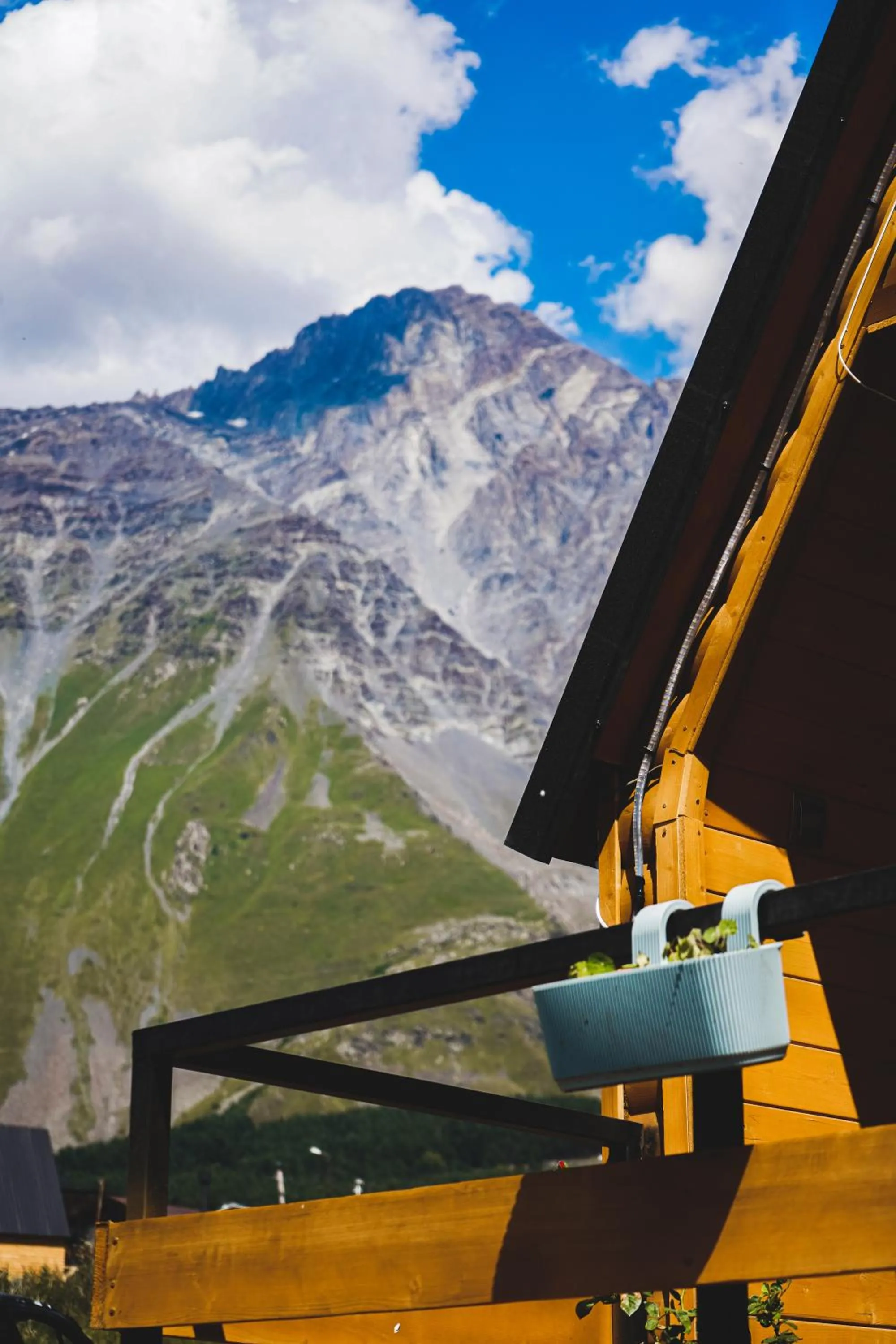 Property building in Kazbegi Folk Cottages