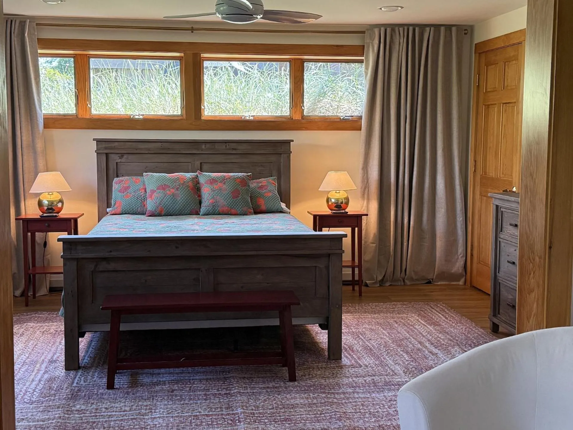 Bedroom, Bed in Bayberry Beach House