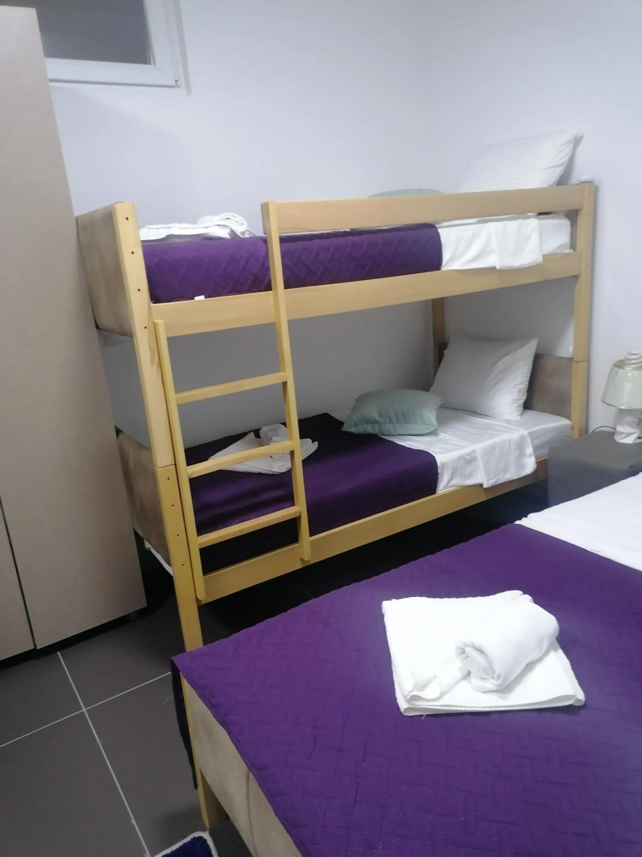 Bed in Hotel City Rooms Prishtina