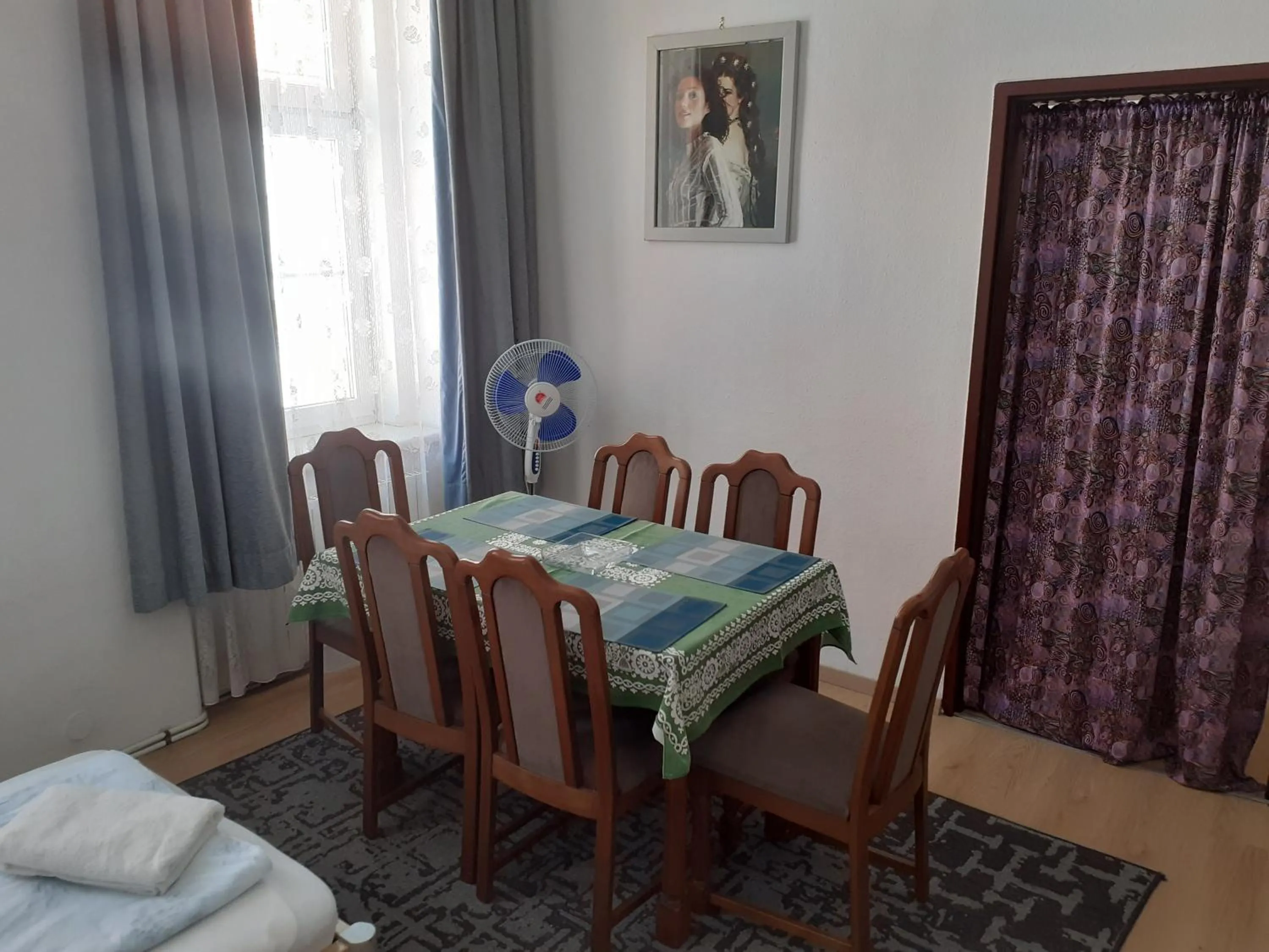 Dining area in HappyHostel