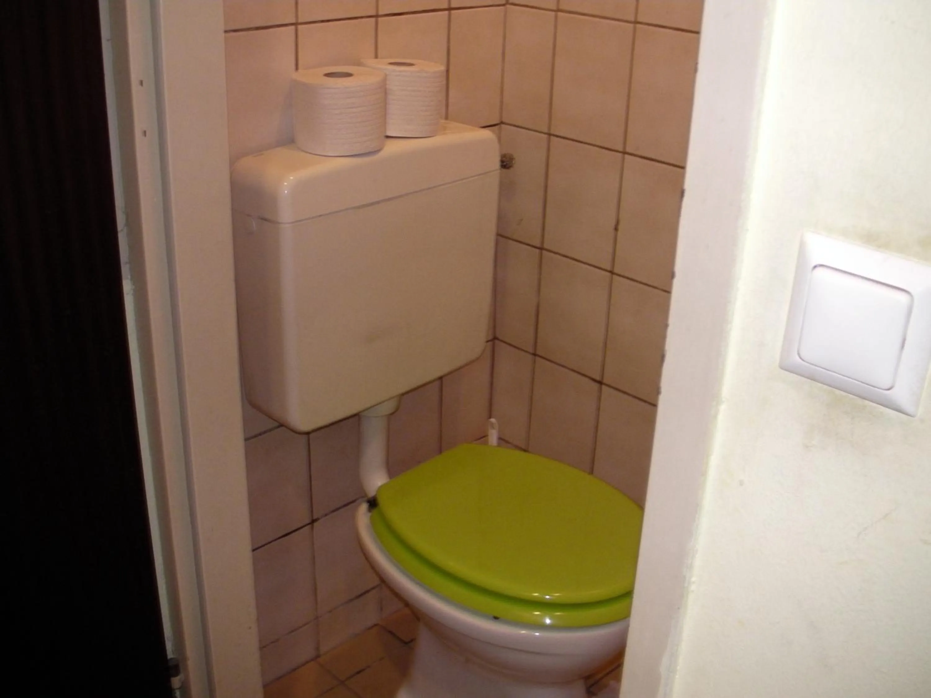 Toilet in HappyHostel