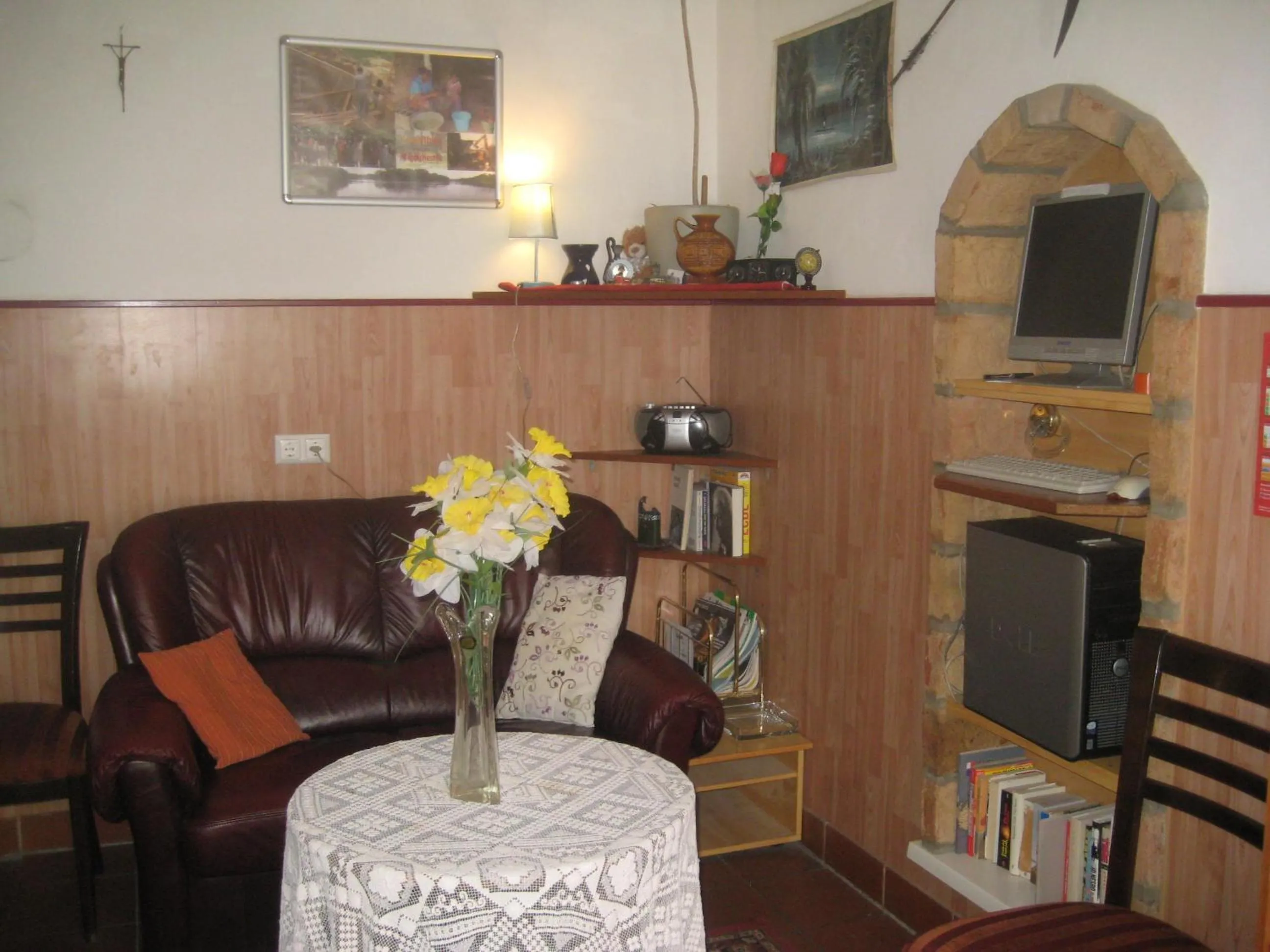 Lobby or reception in HappyHostel