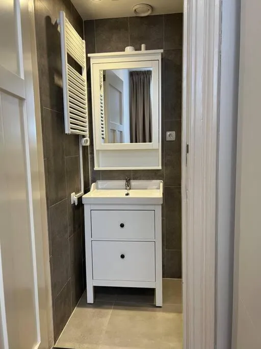 Bathroom in Rotterdam Inn