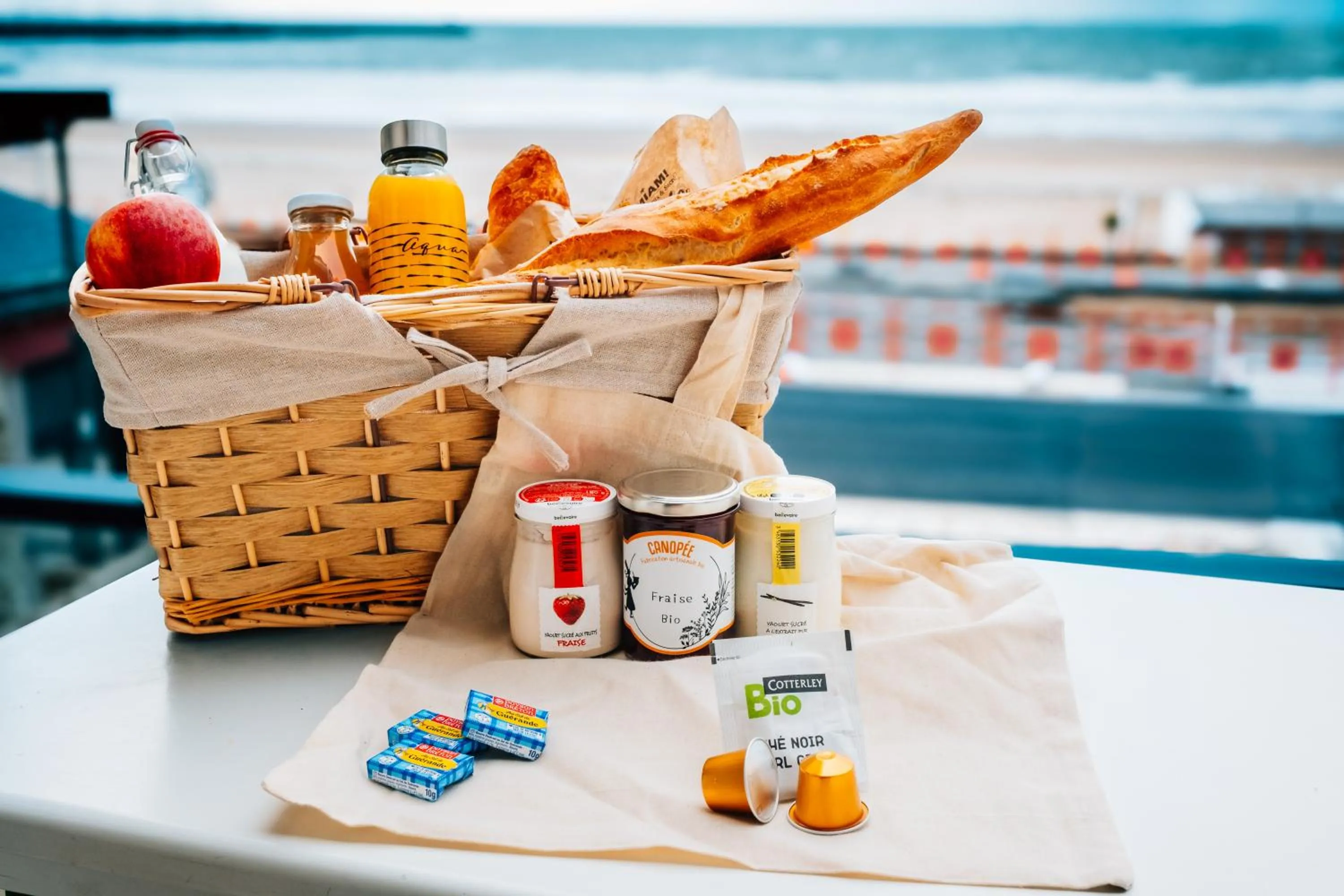 Breakfast in Résidence Odalys De La Plage