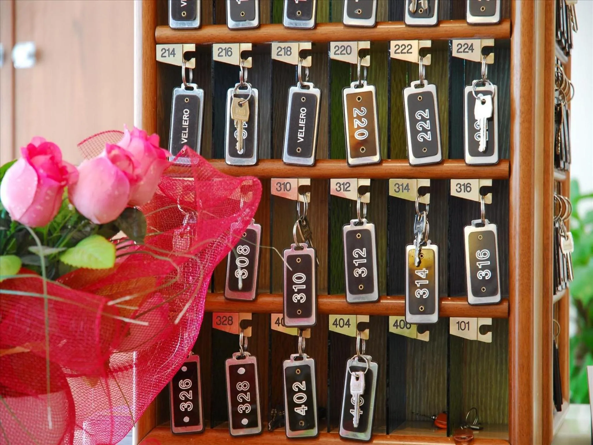 Decorative detail in Hotel Veliero