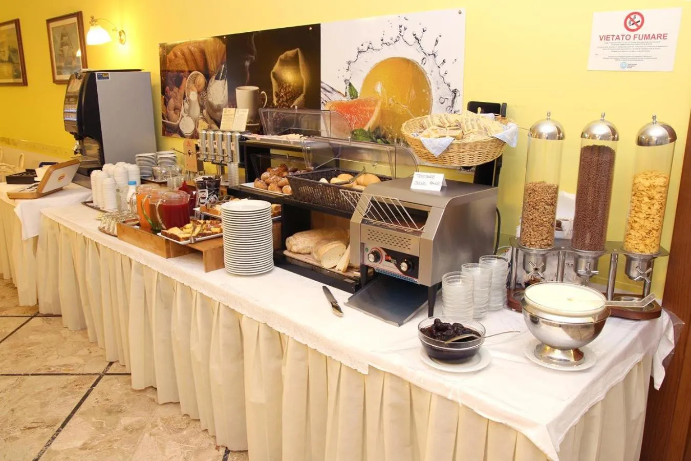 Food close-up in Hotel Veliero