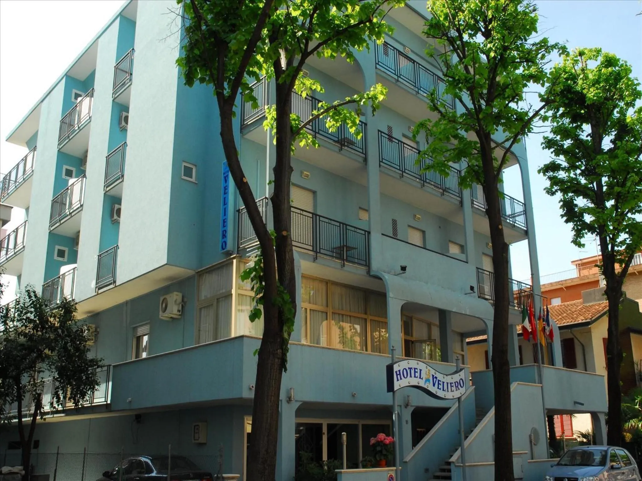 Facade/entrance in Hotel Veliero