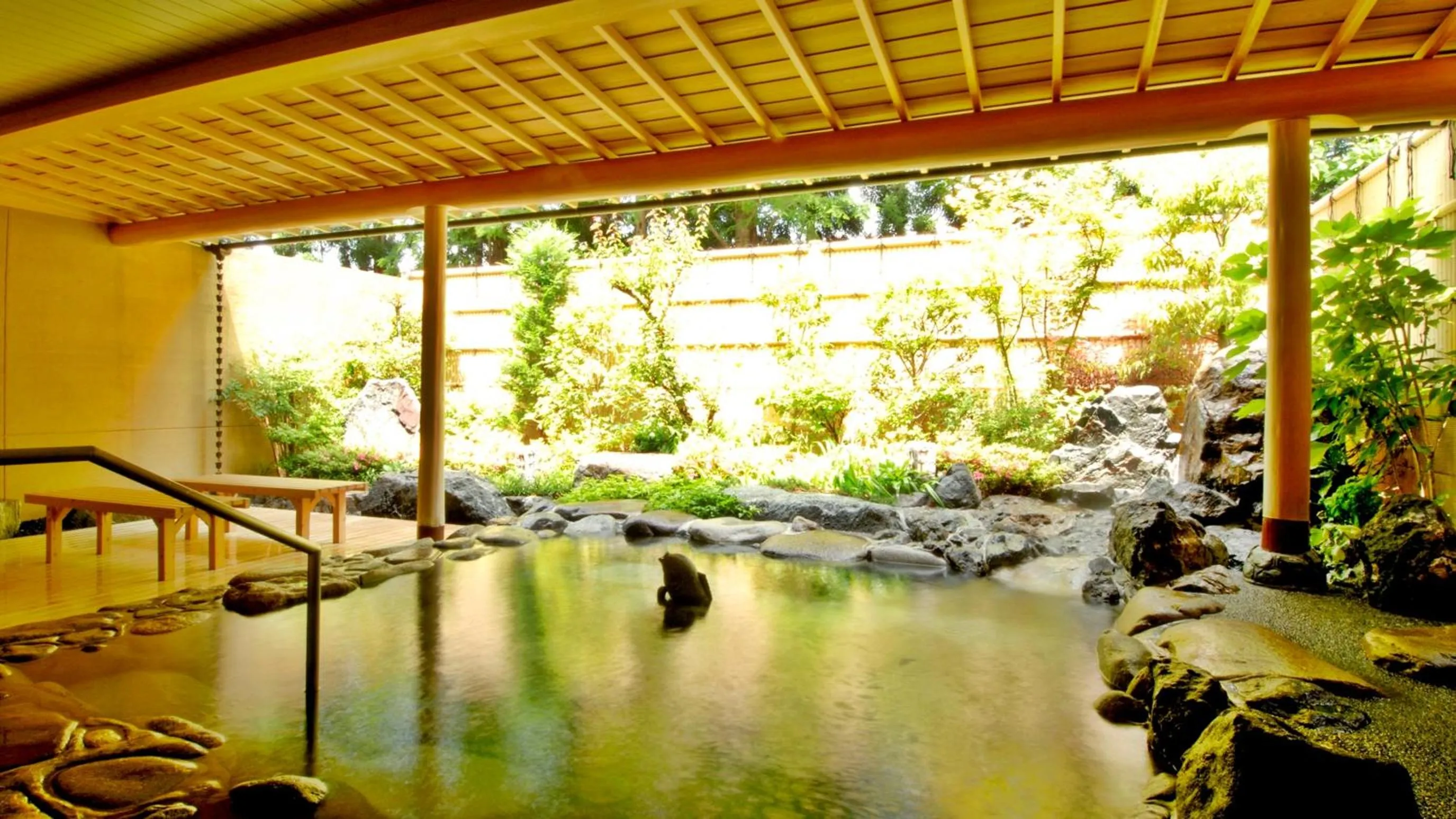 Hot Spring Bath in Diamond Arima Onsen Society