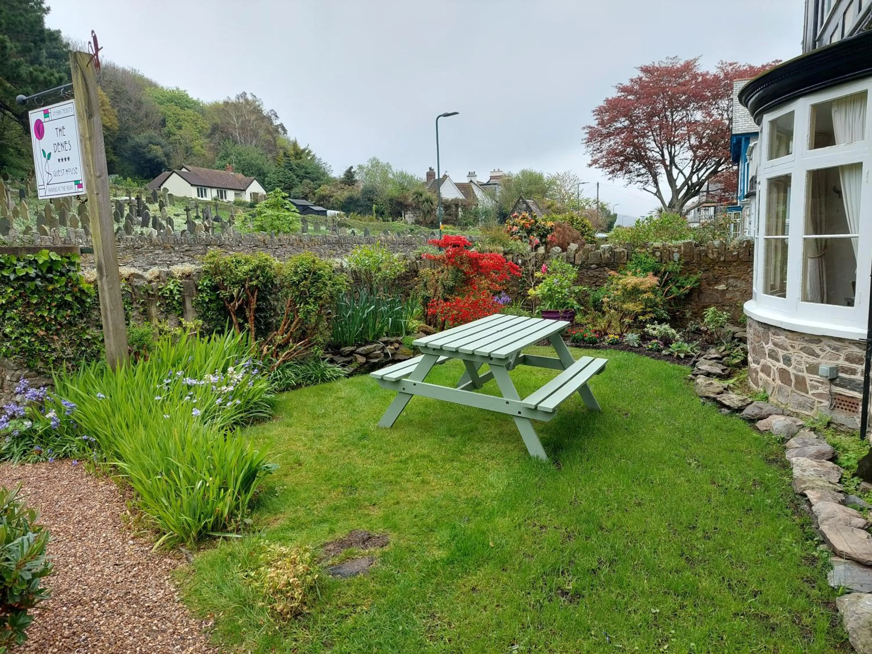 Garden in The Denes Guest House