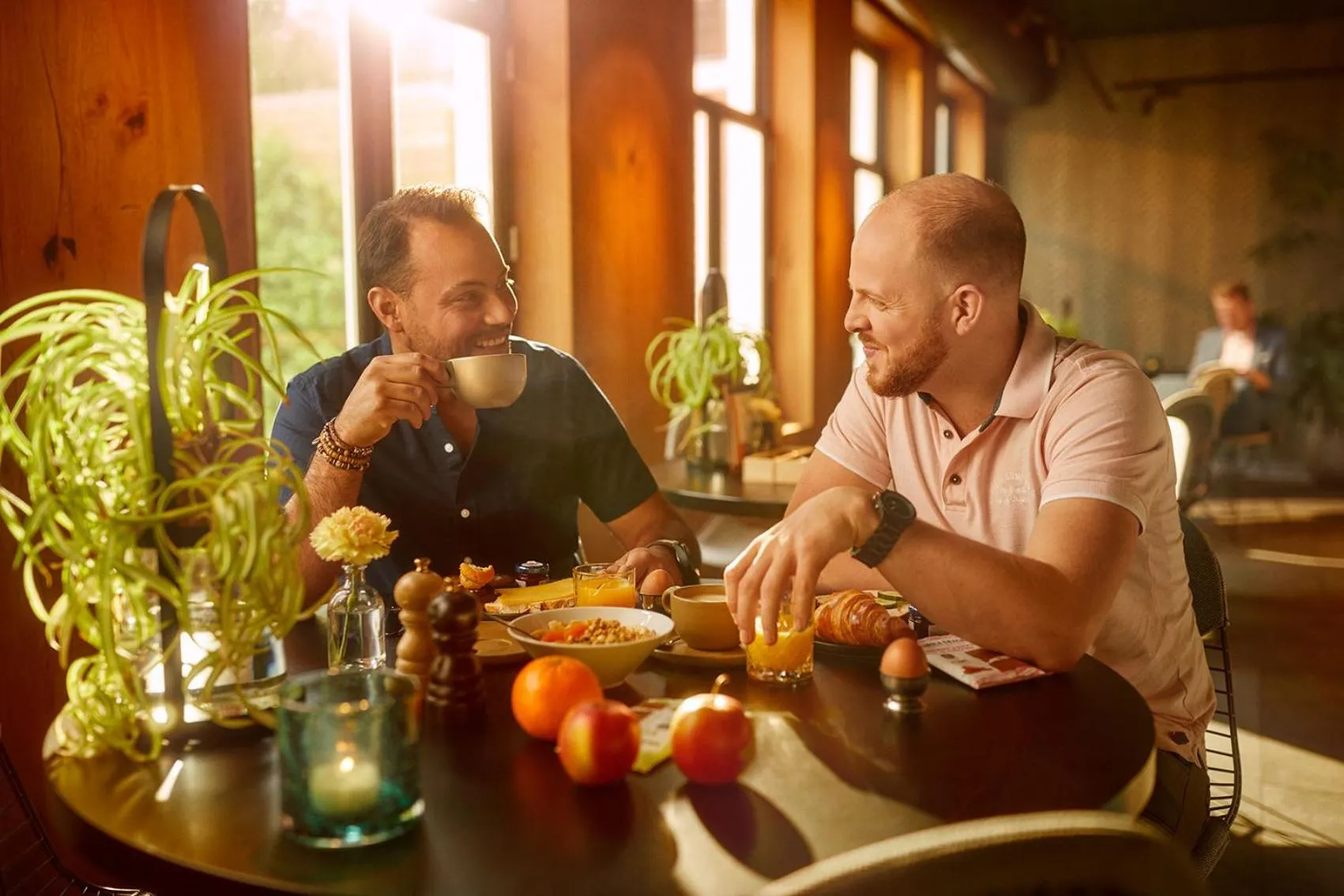 Food and drinks in Leonardo Boutique Hotel The Lancaster Amsterdam