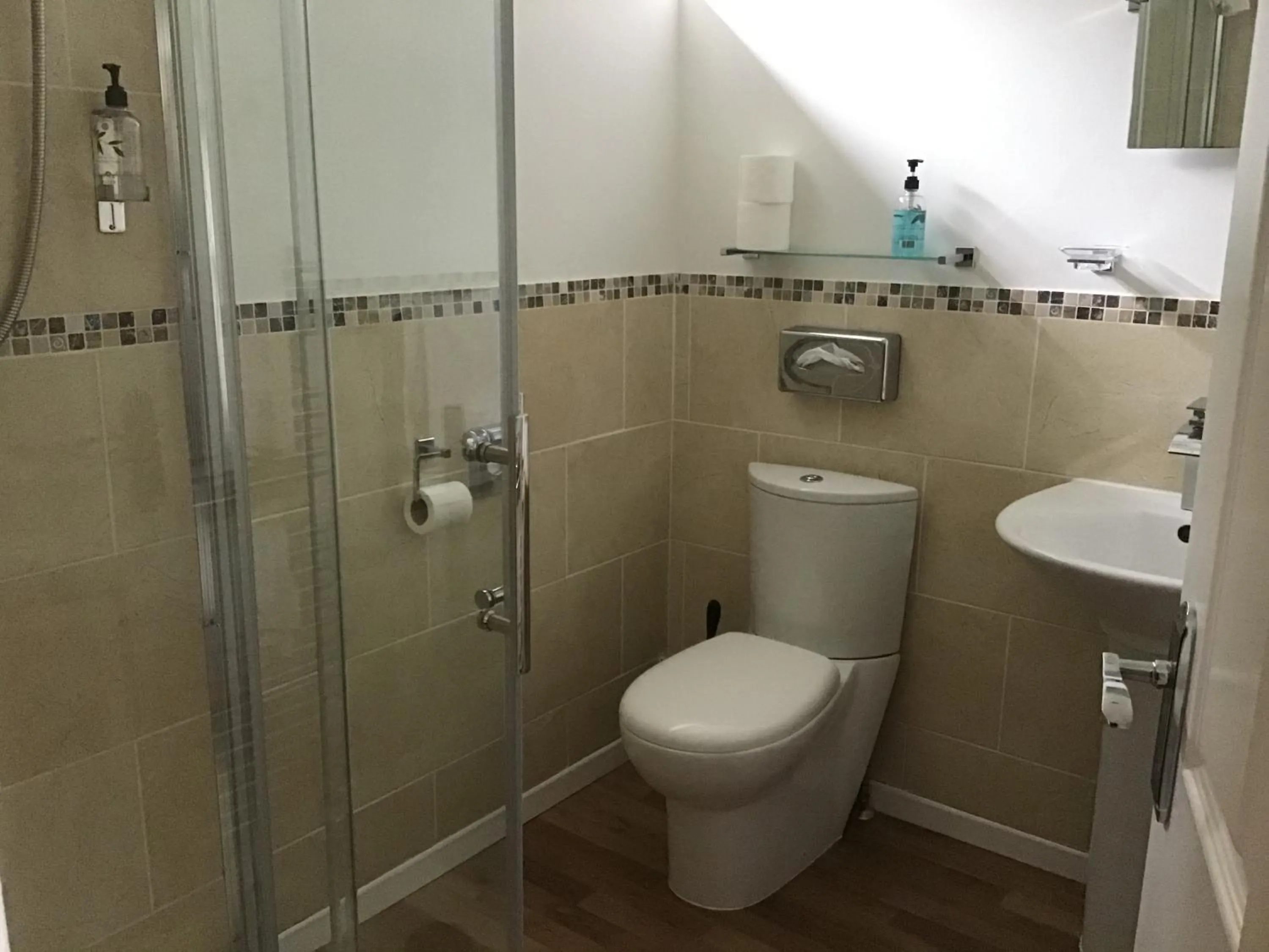 Bathroom in The New Inn Motel