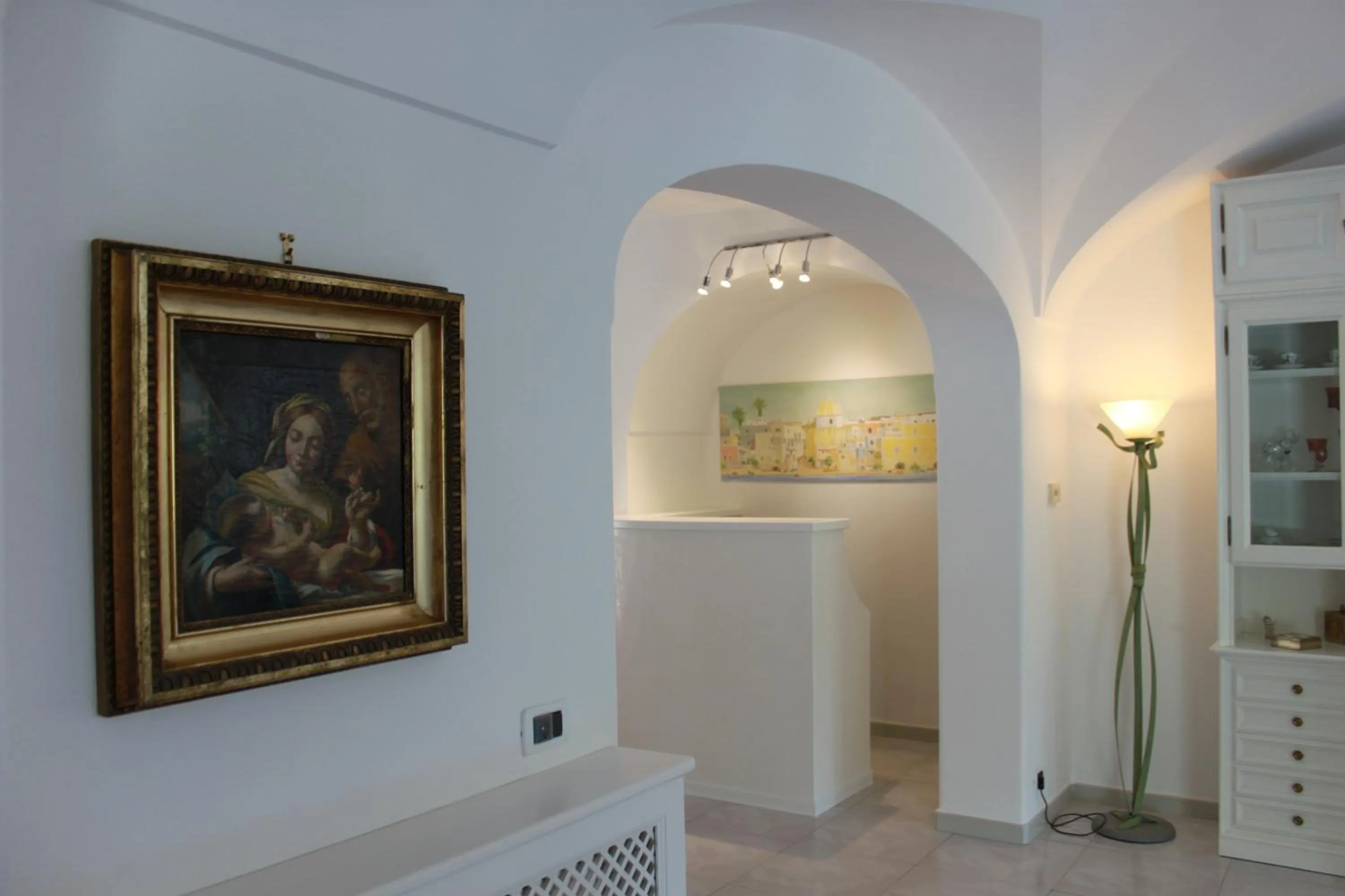 Lobby or reception in Villa Marinella