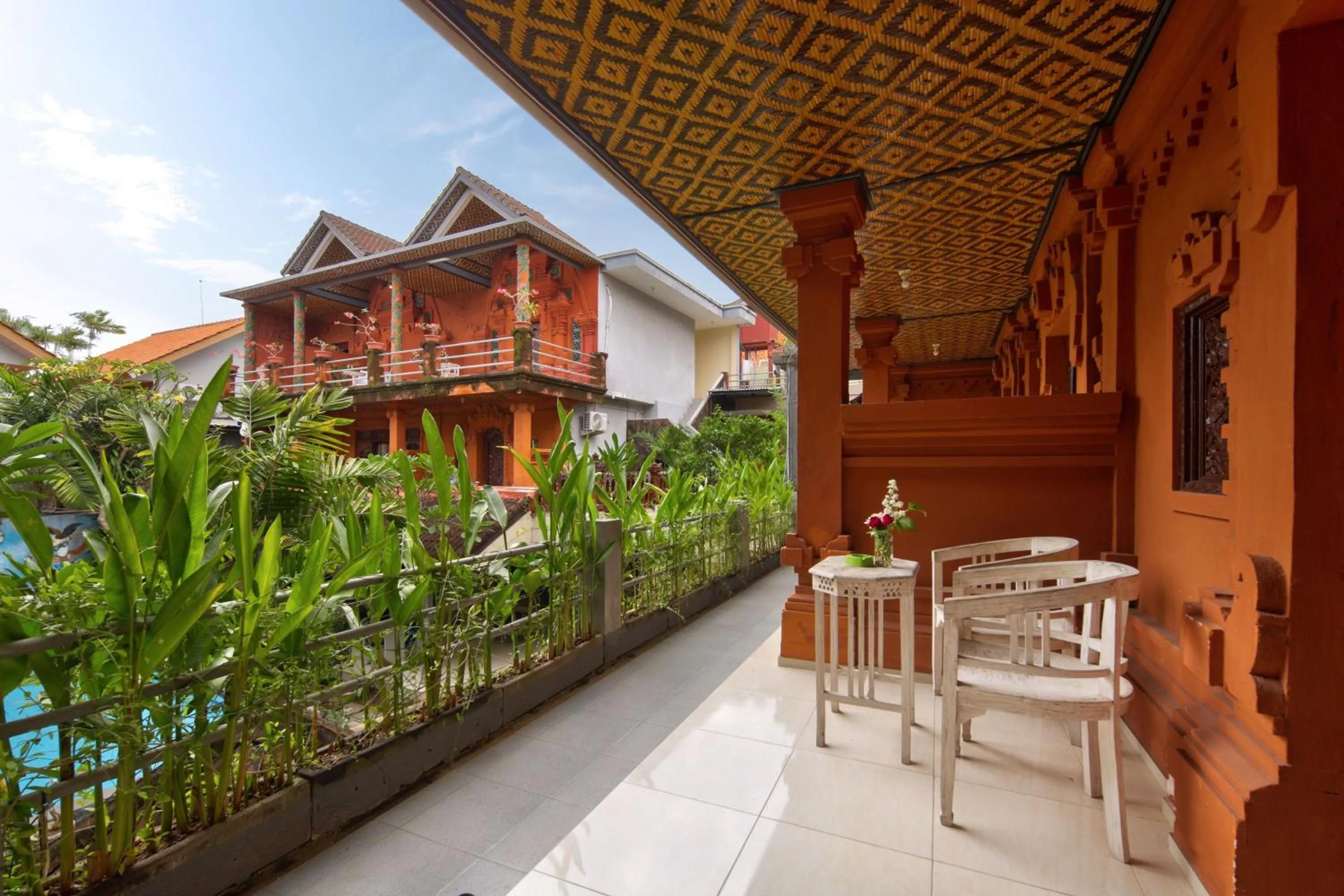 Balcony/Terrace in Lumbung Sari Hotel Legian