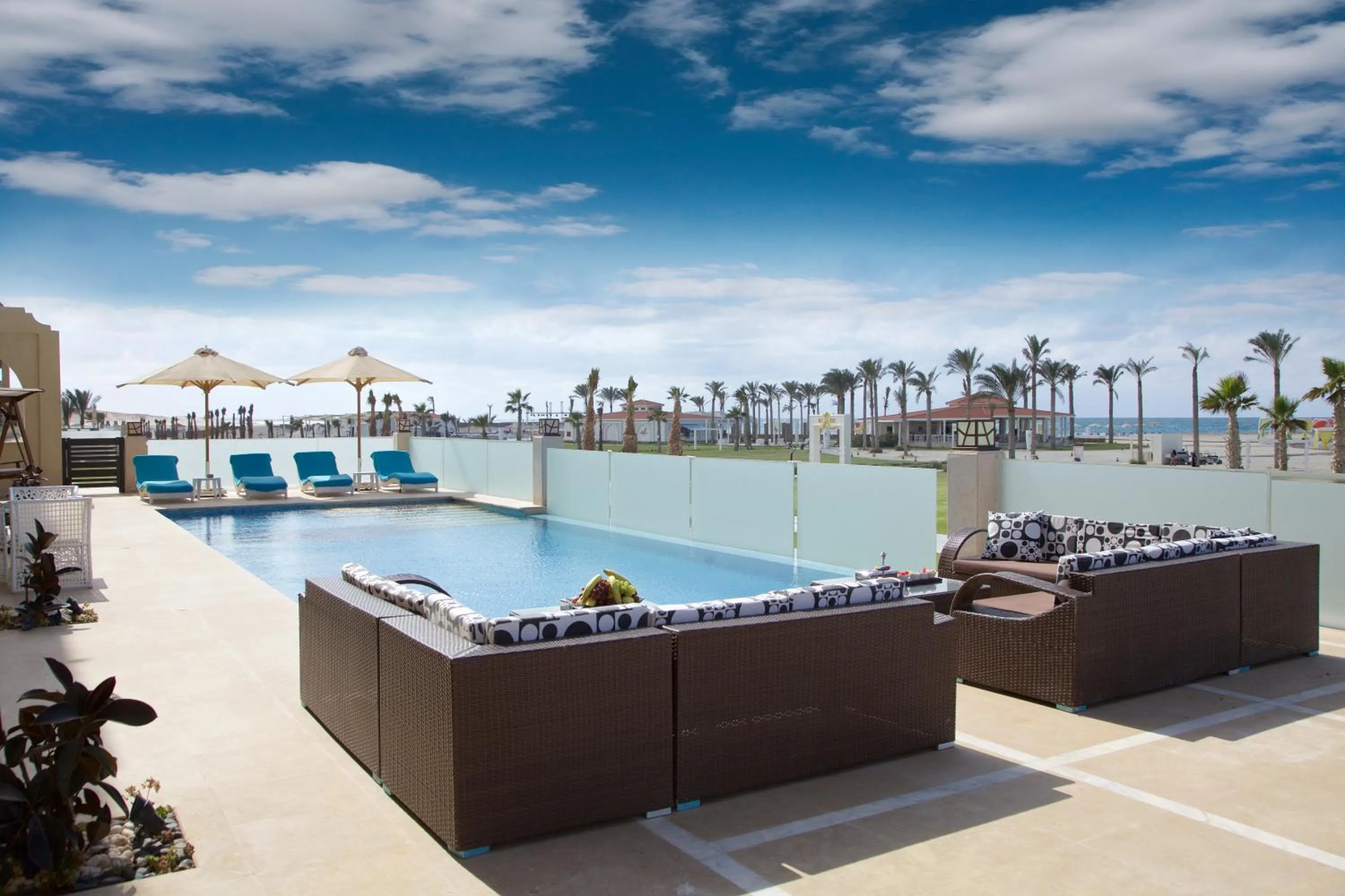 Swimming pool in Rixos Alamein - Full Board Plus