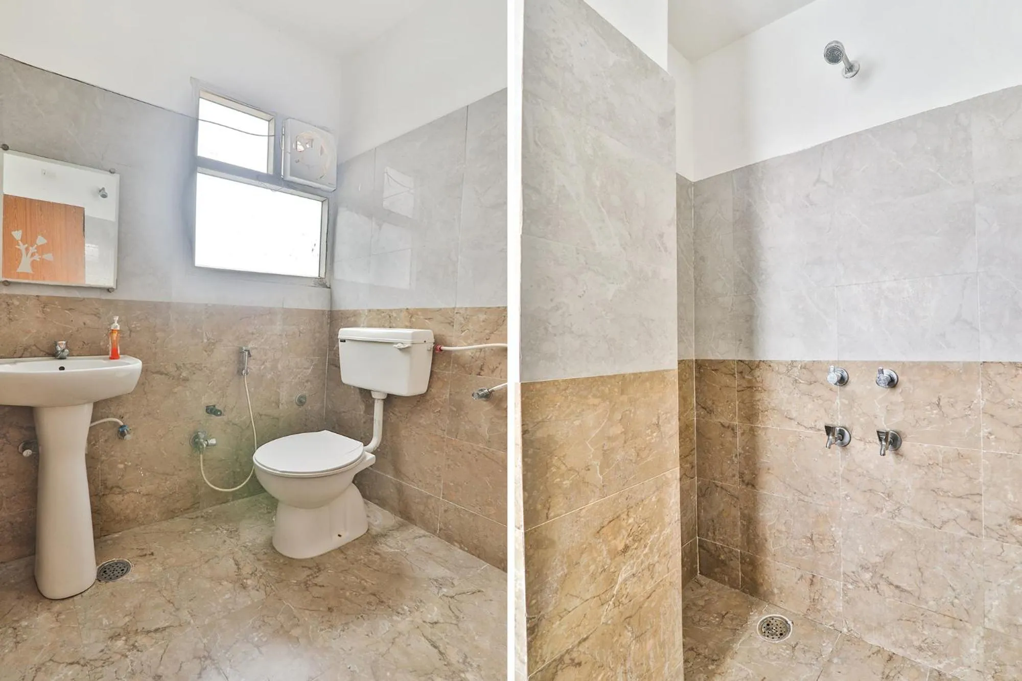 Bathroom in FabHotel Raas Inn