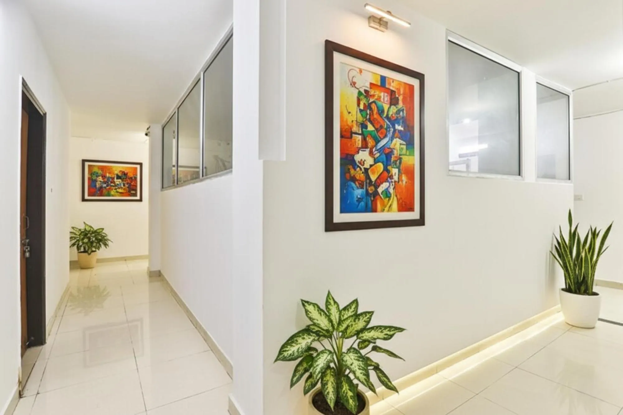 Lobby or reception in FabHotel Raas Inn