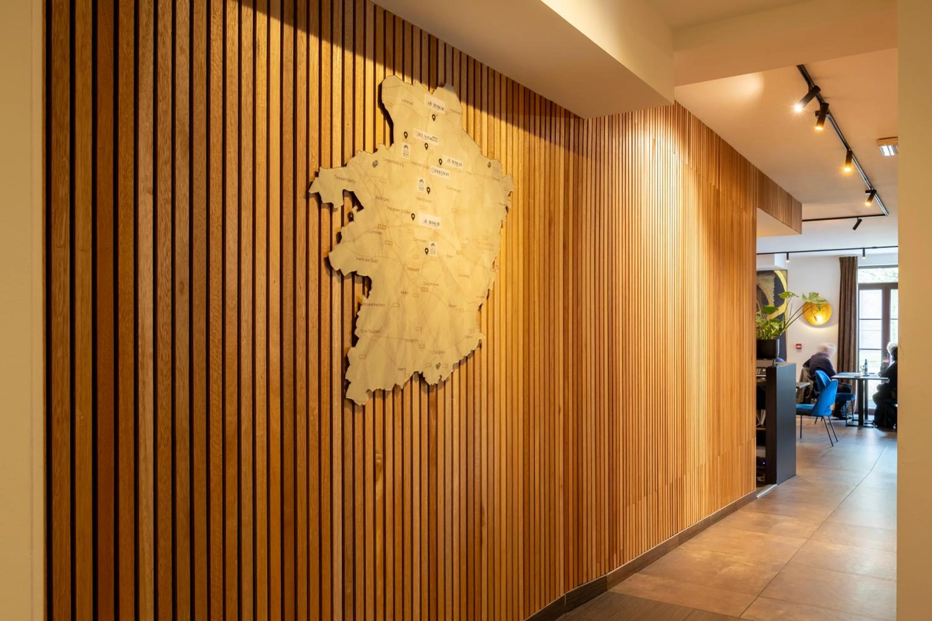 Lobby or reception in Hotel de Boskar Houthalen