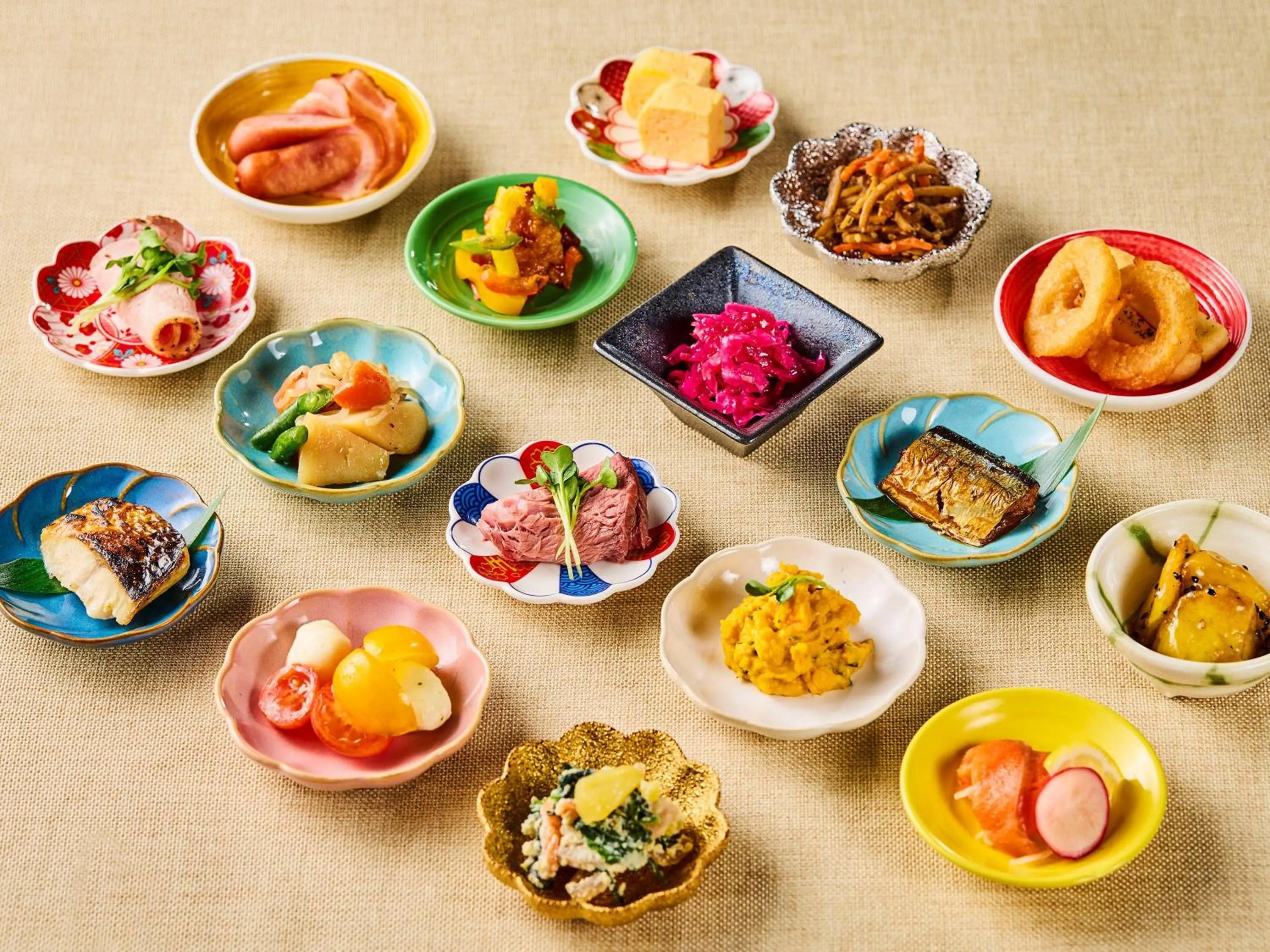 Buffet breakfast in Loisir Hotel Kyoto Toji