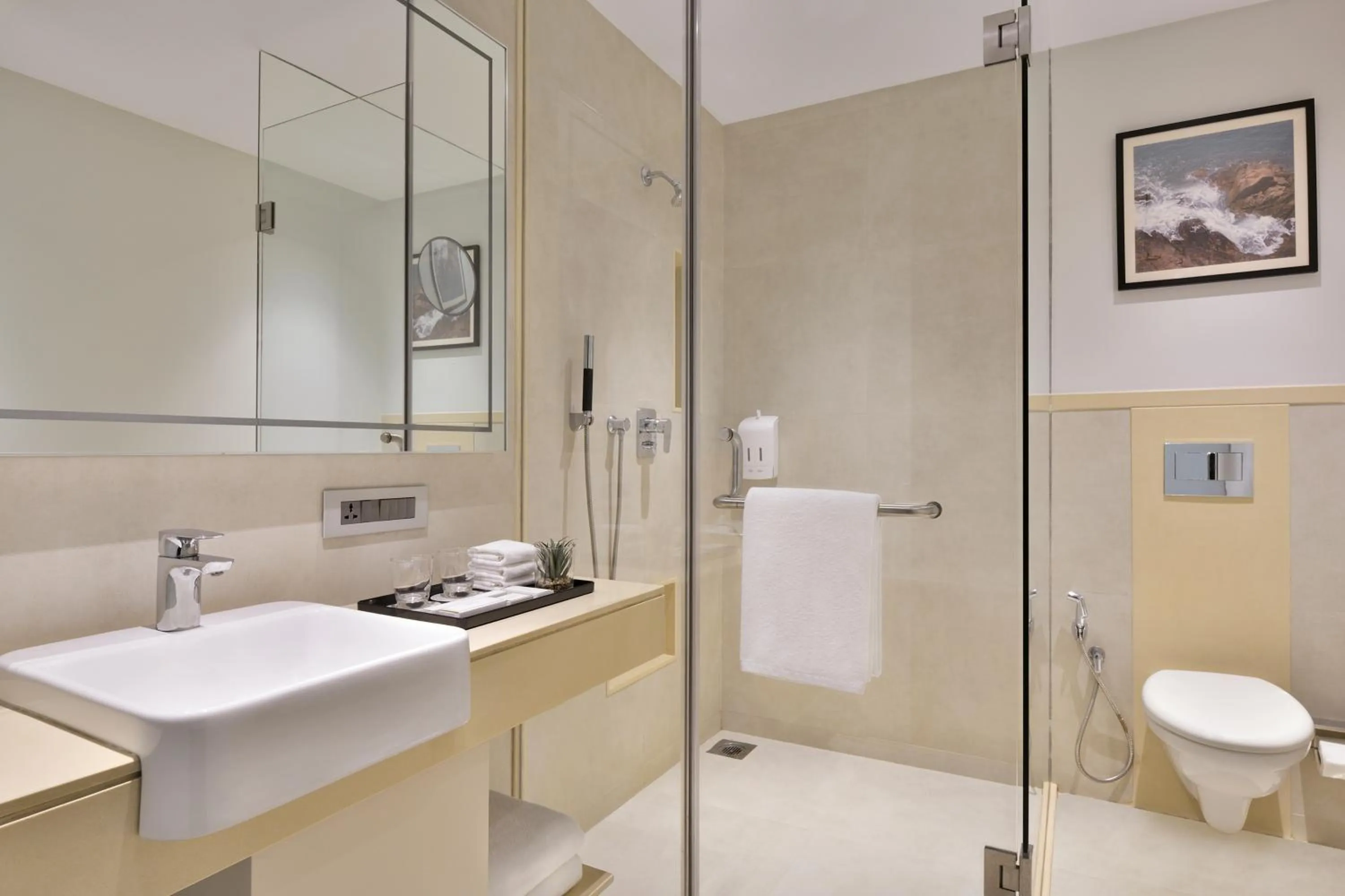 Bathroom in Citadines Arpora Nagoa Goa